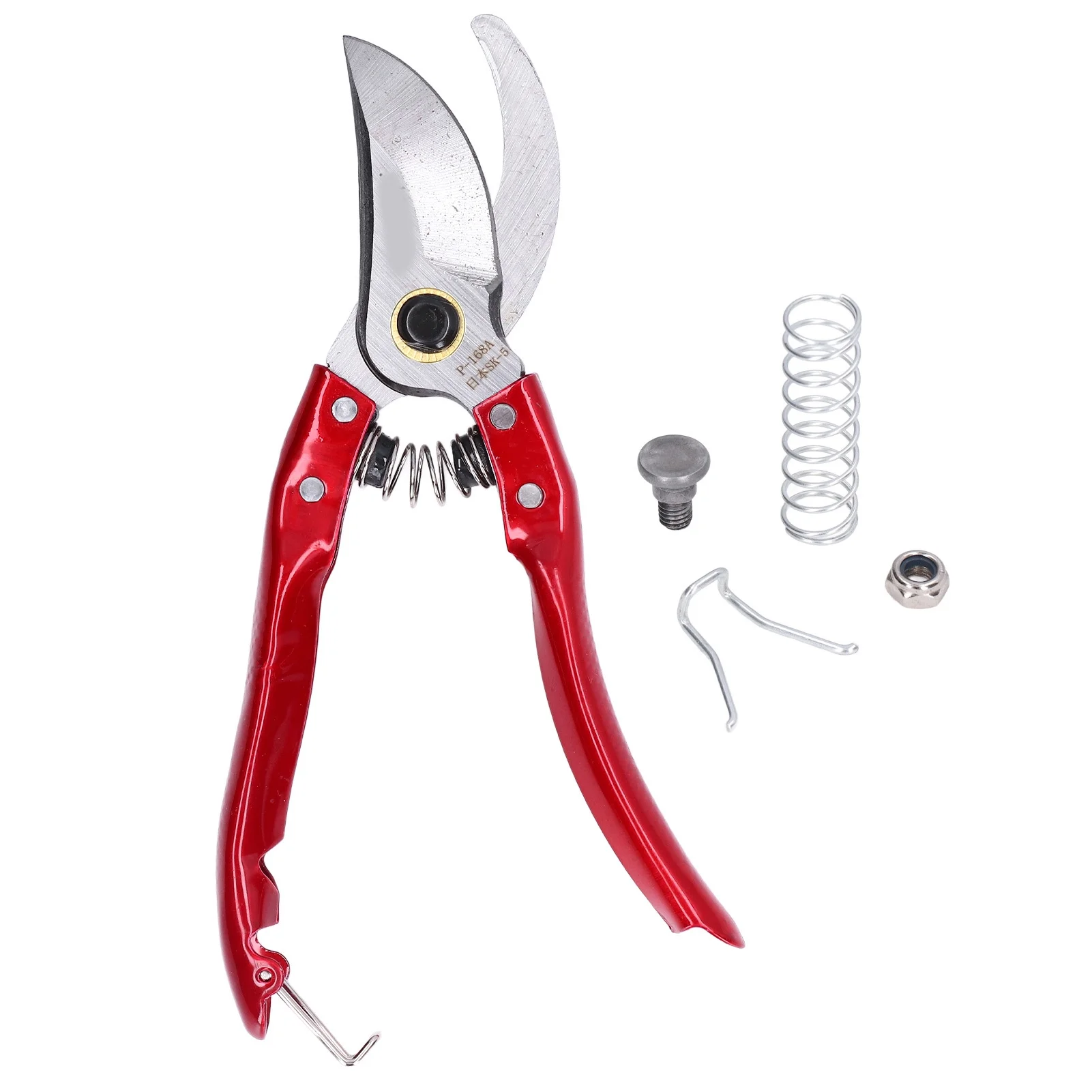Delaman Pruning Shears, Incisive Pruning Shears Carbon Steel Garden Pruners Labor Saving Garden Scissors Clippers