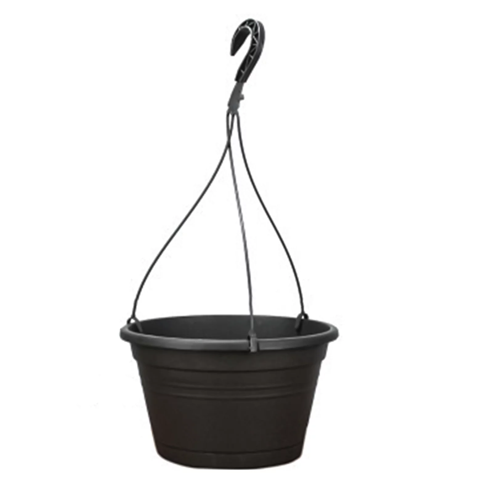 wileqep Hanging Planter Indoor, 10 Inch Hanging Basket Pot Outdoor, Flower Pots with Drainage Holes