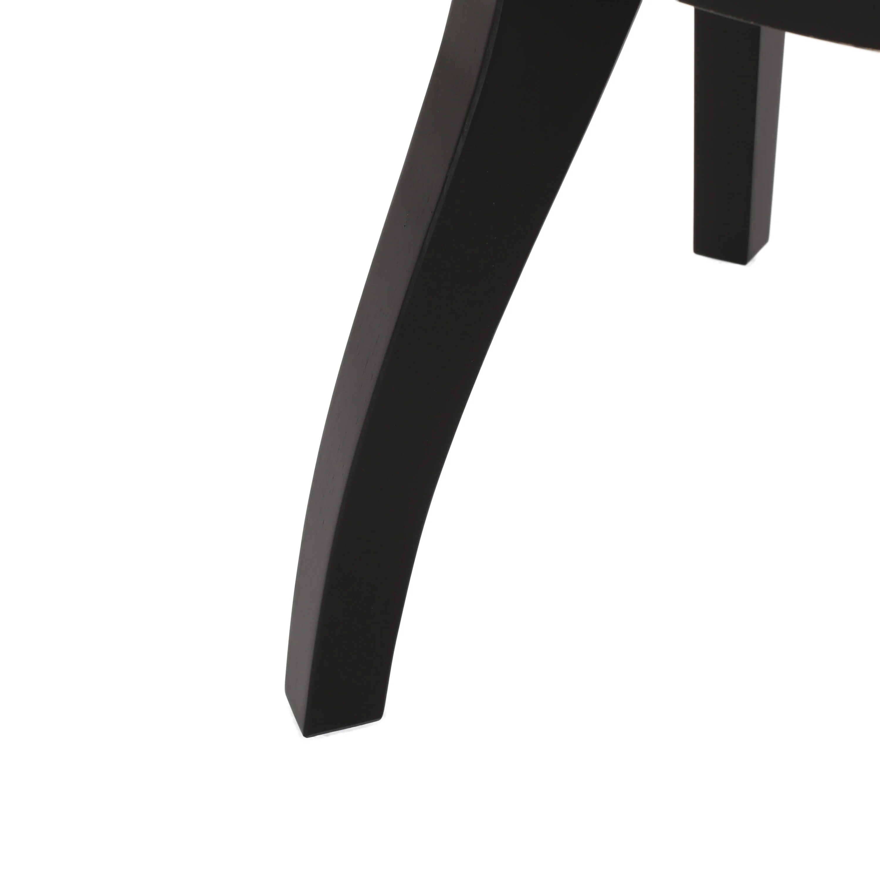 Christopher Knight Home Dumars Velvet and Cane Upholstered 5 Piece Dining Set by  Black/Natural Brown