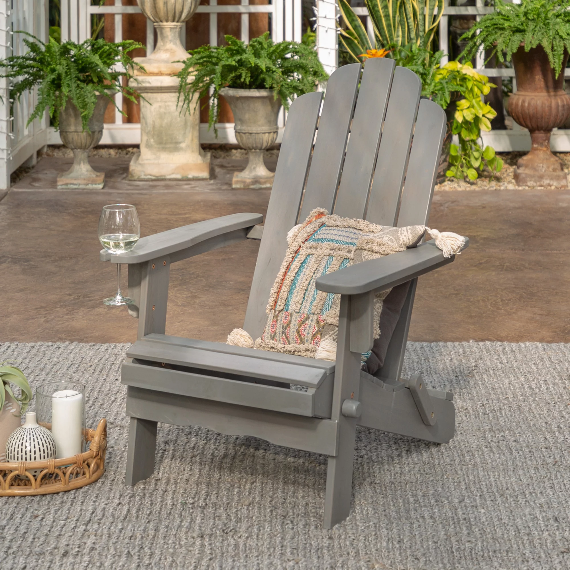 Adirondack Chair - Gray Wash