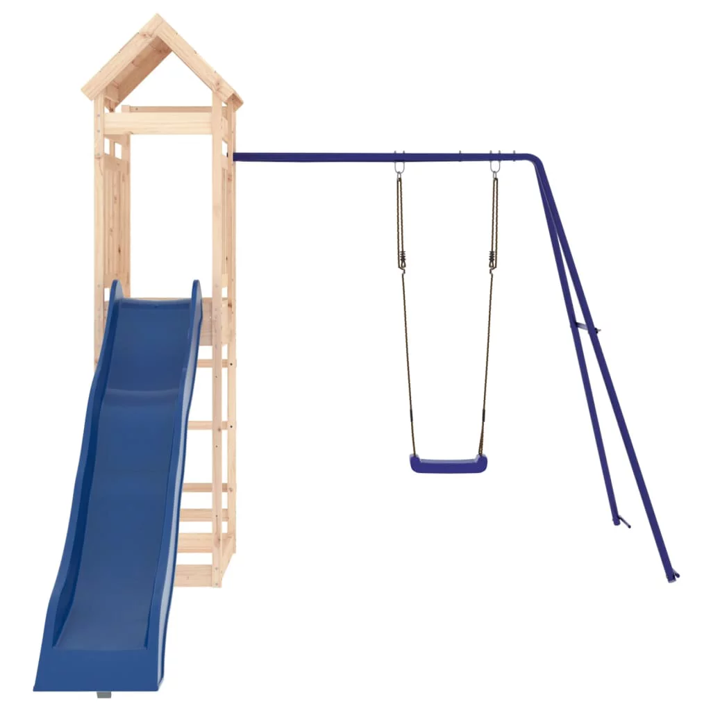 Anself Playset Solid Wood Pine