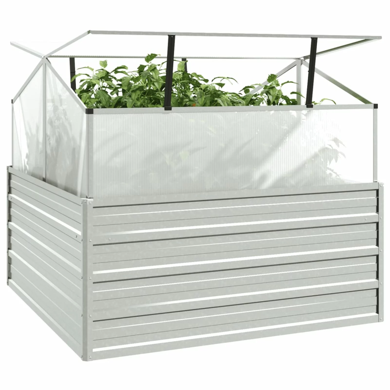 OWSOO Garden Raised Bed with Greenhouse 39.4