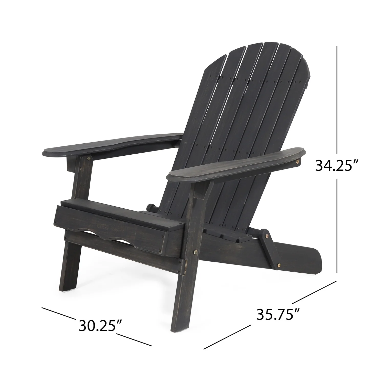 GFCIJMBD MALIBU ADIRONDACK CHAIR