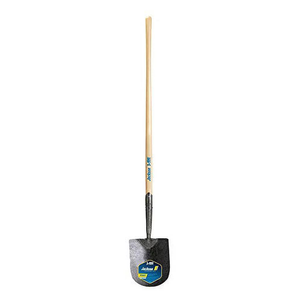 1272800 J-450  Round Point 9 In. Caprock Irrigation Shovel With 47 In. Hardwood Handle, Multi