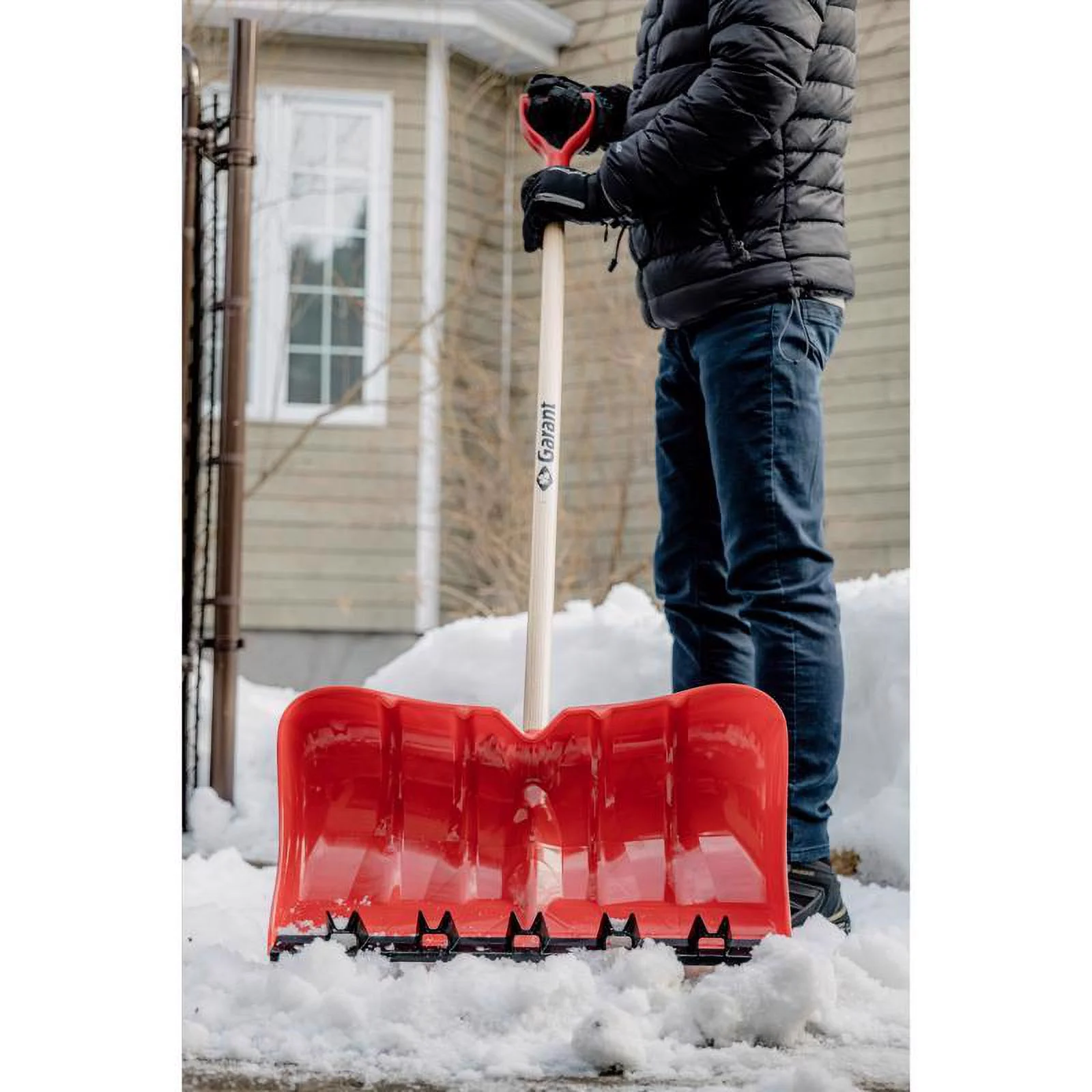 Garant 7028042 22 x 57.5 in. Poly Snow Pusher - Pack of 6