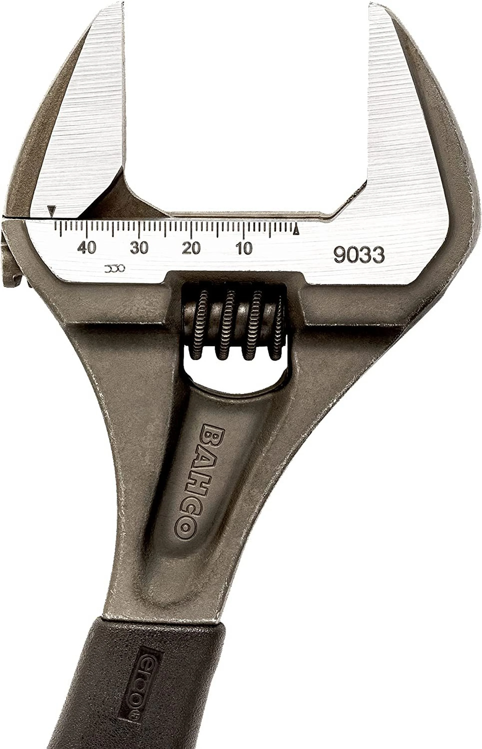 Bahco 9033 R US Ergo X-Wide Adjustable Wrench, 10-Inch, Black