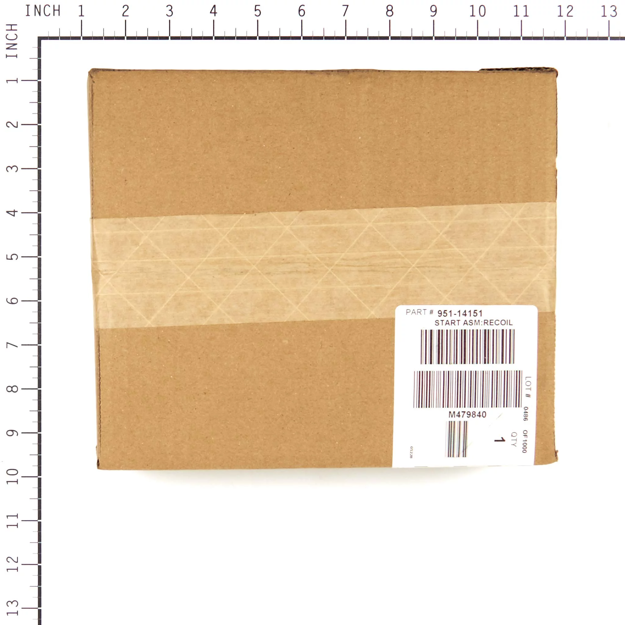 MTD 951-14151 Recoil Starter and Housing Assembly For Lawn & Garden Equipment Engines And Snow Blowers: Genuine Original Equipment Manufacturer (OEM) Part