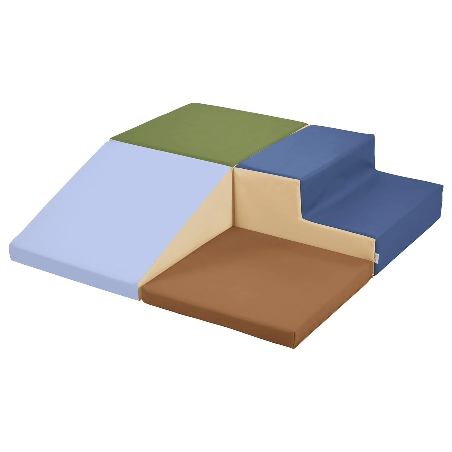 YOUB SoftZone Little Me Corner Climber, Toddler Playset, Earthtone, 4-Piece