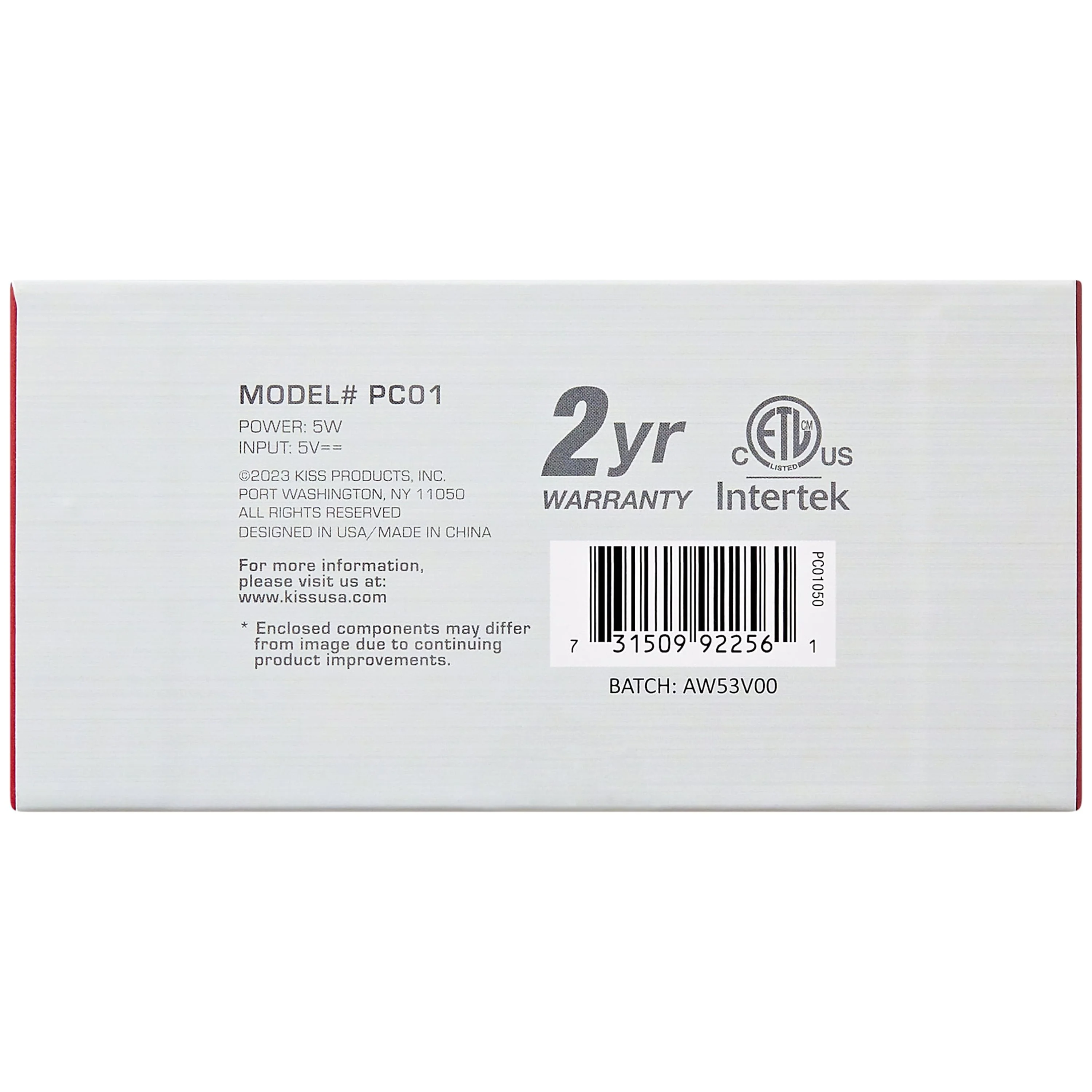 KISS Ultra Clean Cut Precision Blade Hair Clipper, 19 Pcs. Unisex