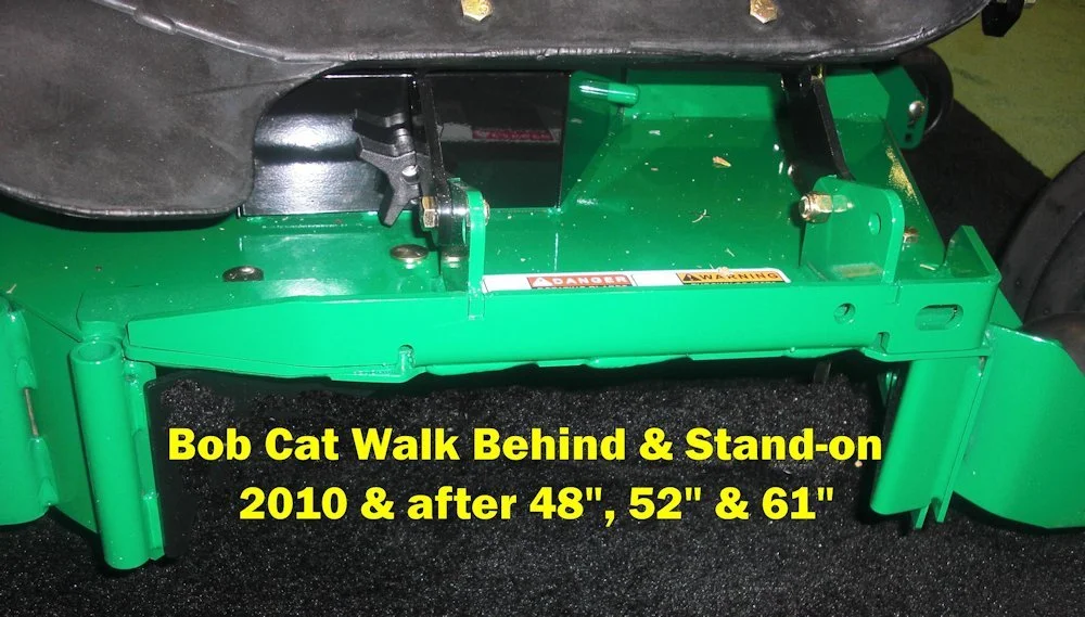BOBCAT WALK-BEHIND FIT WITH RB-BC BRACKET PK-EX4 STEEL GRASS CATCHER