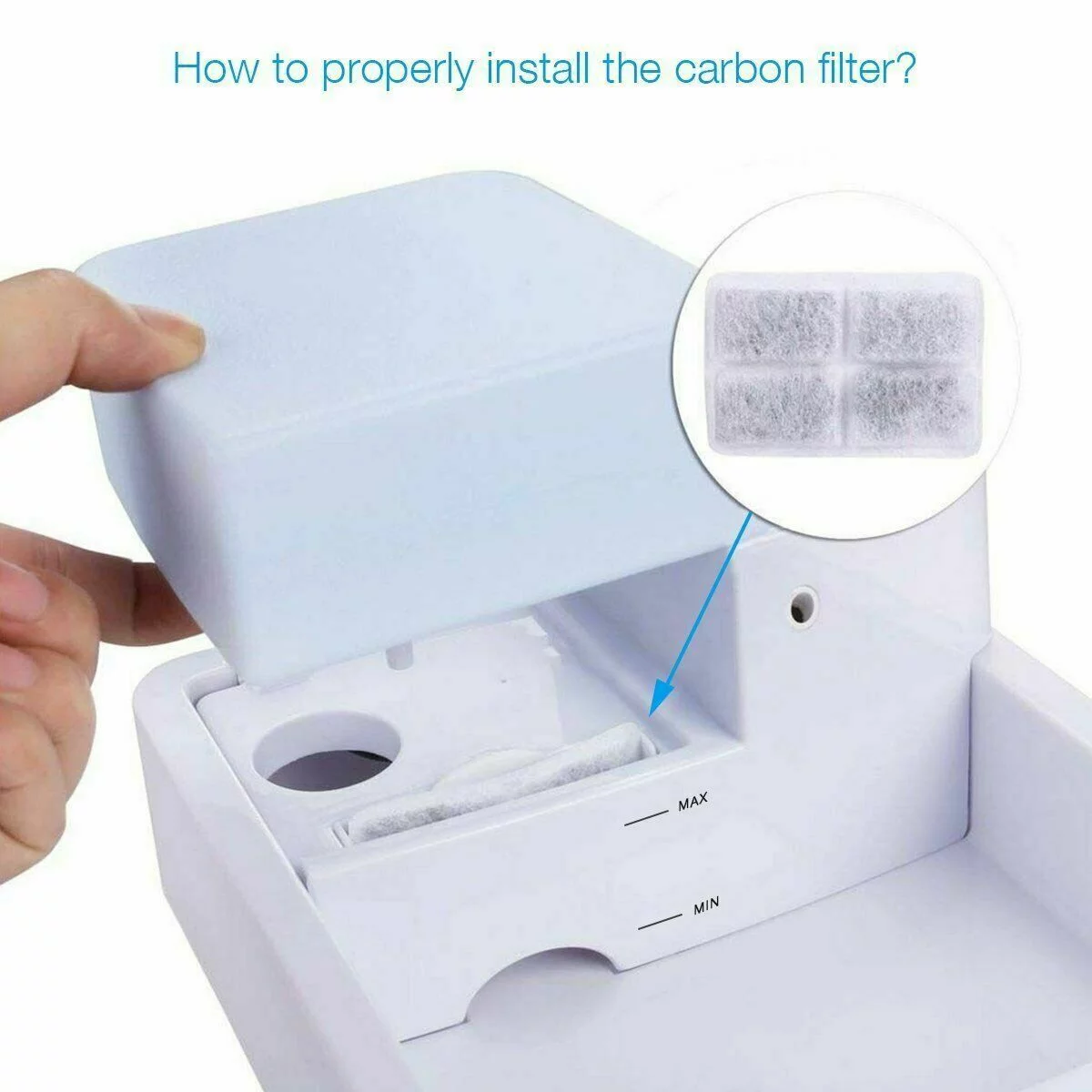 SHANNA 1.8L Automatic Pet Water Fountain Dogs Cats Drinking Bowl Water Dispenser with LED Light +UV Function