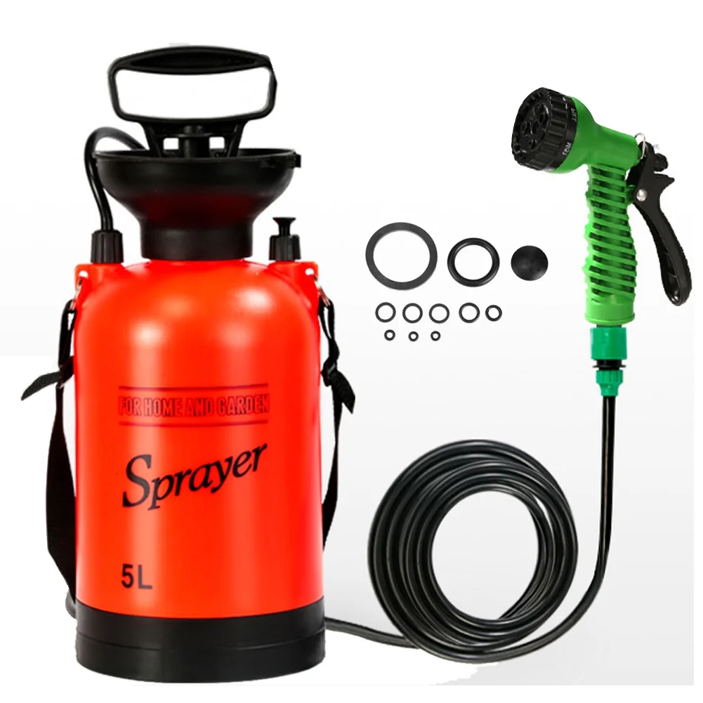 Irrigation Sprayer Multifunctional Mini Lawn Garden Irrigation Manual Pneumatic Sprayer Sprinkler Agricultural Equipment5L