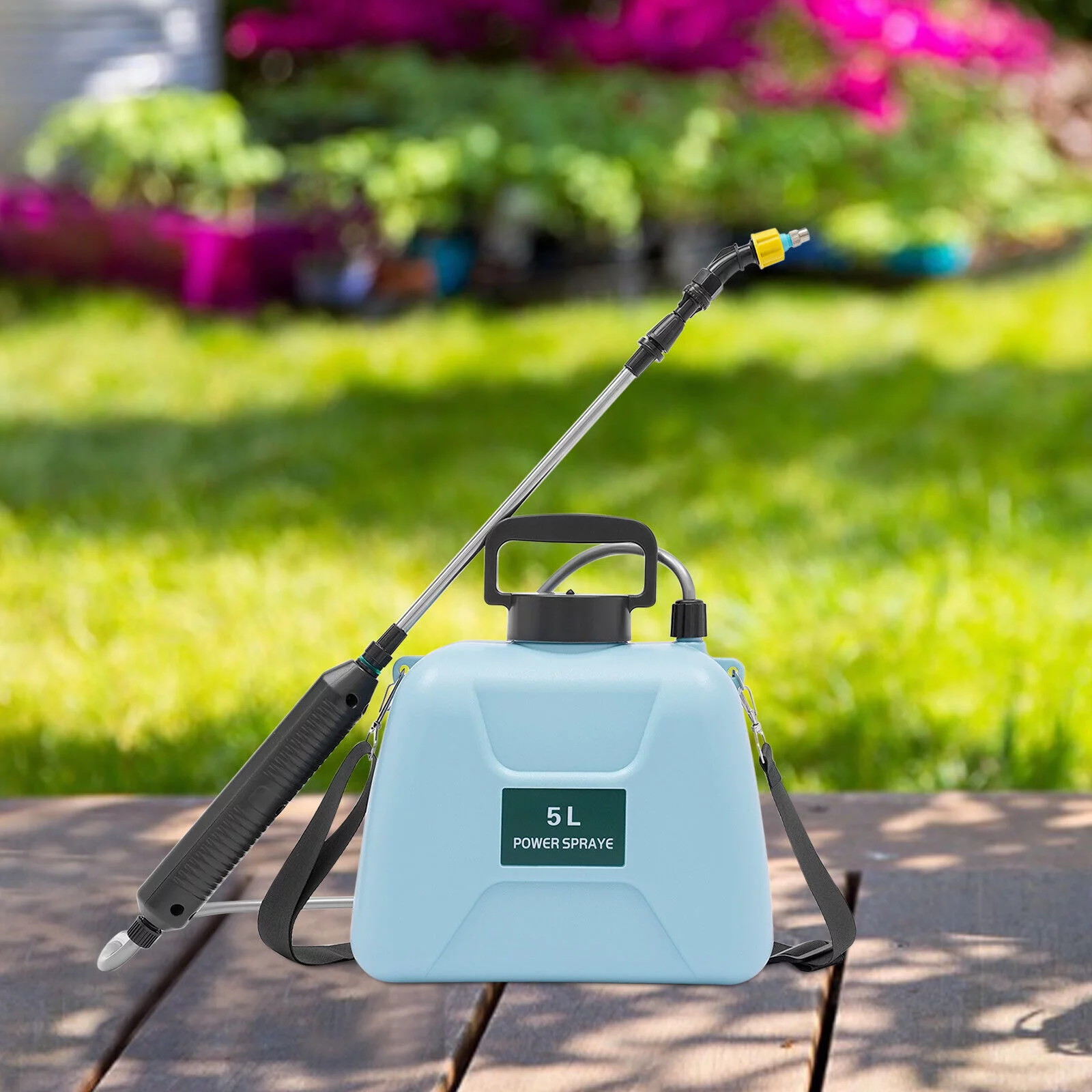 DENEST 5L Large Capacity Electric Sprayer Battery Sprayer Potable Hand Watering Spray