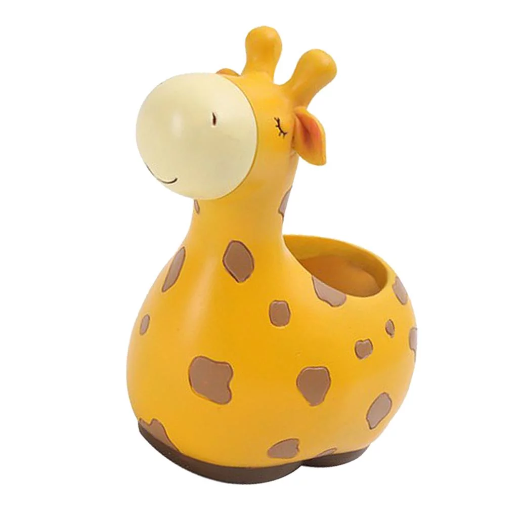 Cute Resin Animals Succulent Planter Cactus Flow Window Box - Giraffe