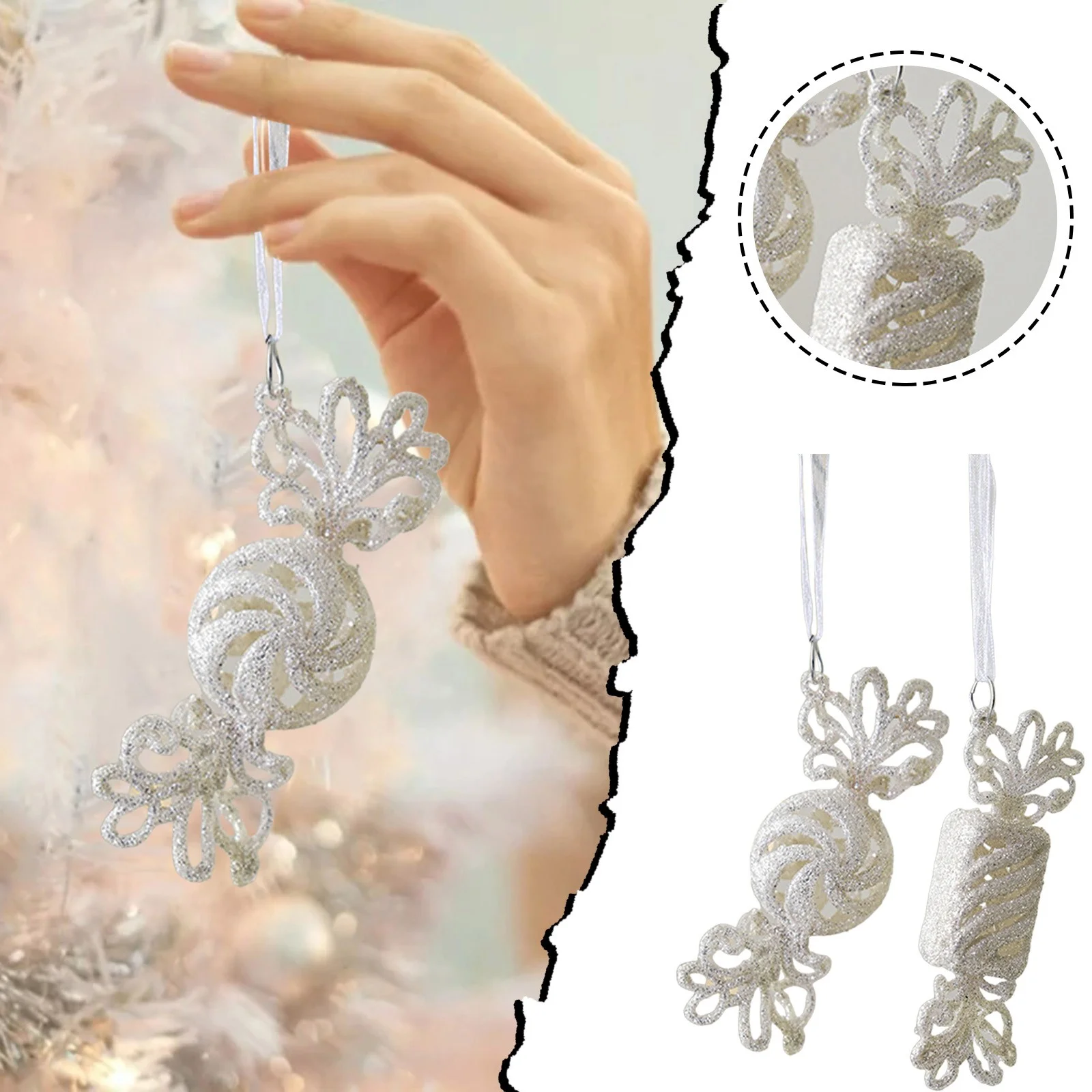 Home Interior Maple Leaves Christmas Sparkling Candy Combo Mini Ornament 18Th Birthday Gifts For Girls