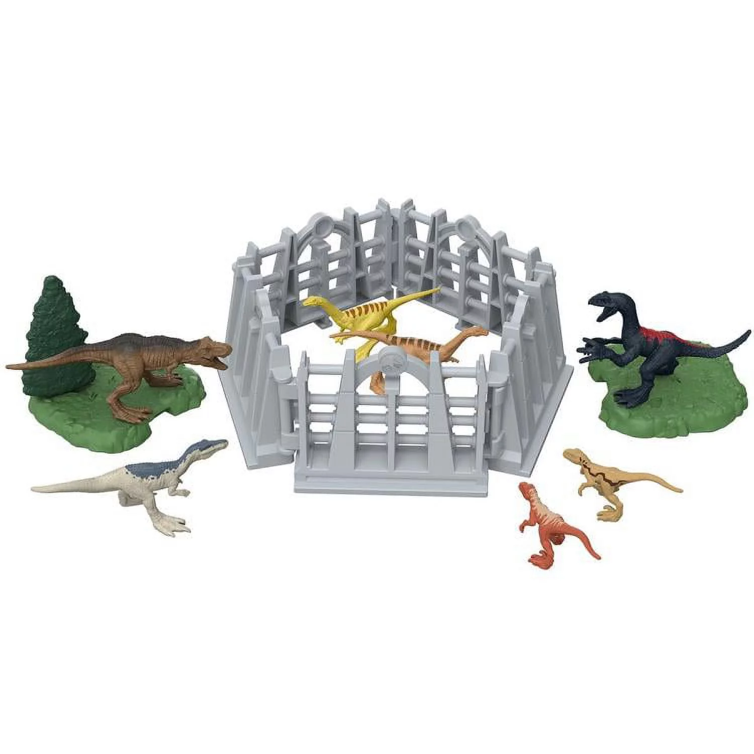 Jurassic World Minis Dinosaur Danger On the Go Set (Regular Version)