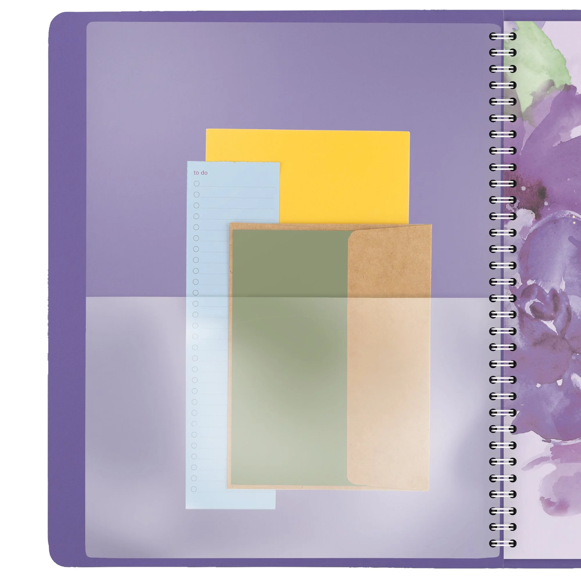 AT-A-GLANCE Beautiful Day 2024 Weekly Monthly Appointment Book Planner Lavender