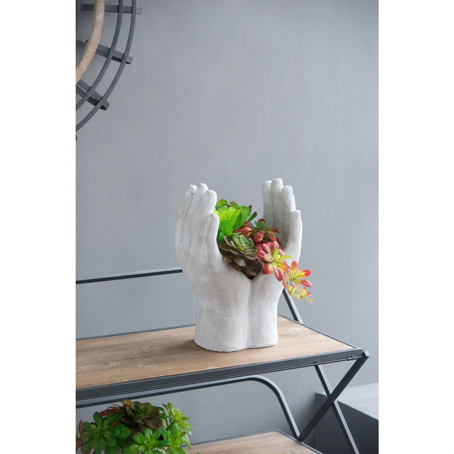 A&B Home Hand Statue Planter - 10