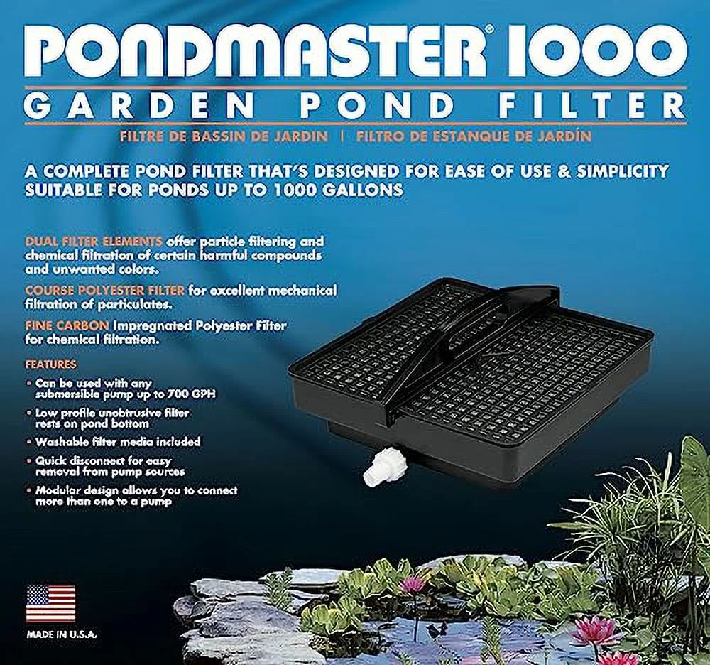 1000 Garden Pond Filter 02211