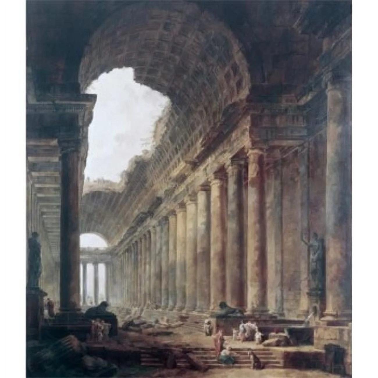 The Fountains Hubert Robert - 18 x 24