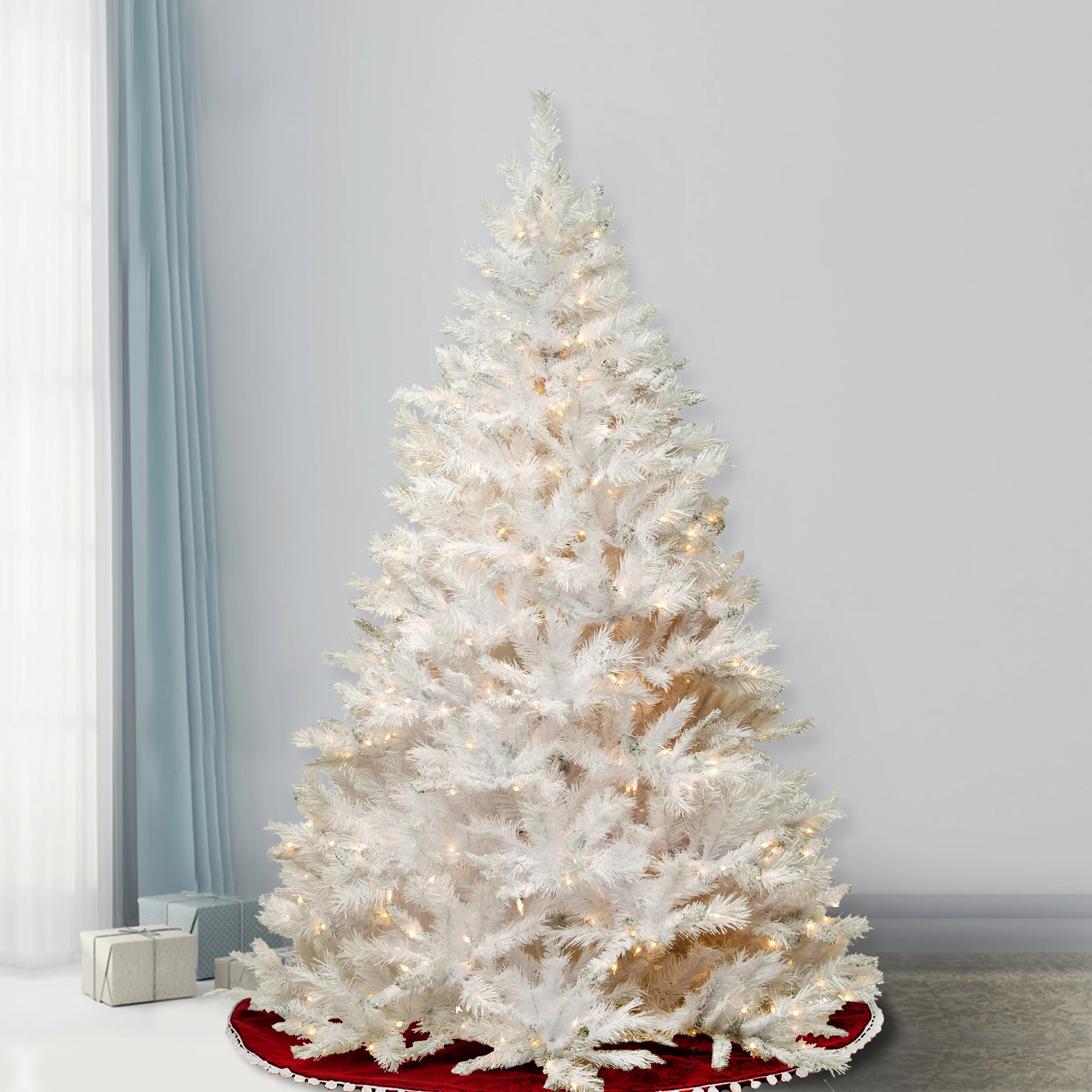 6.5 ft. Winchester White Pine Tree with Clear Lights