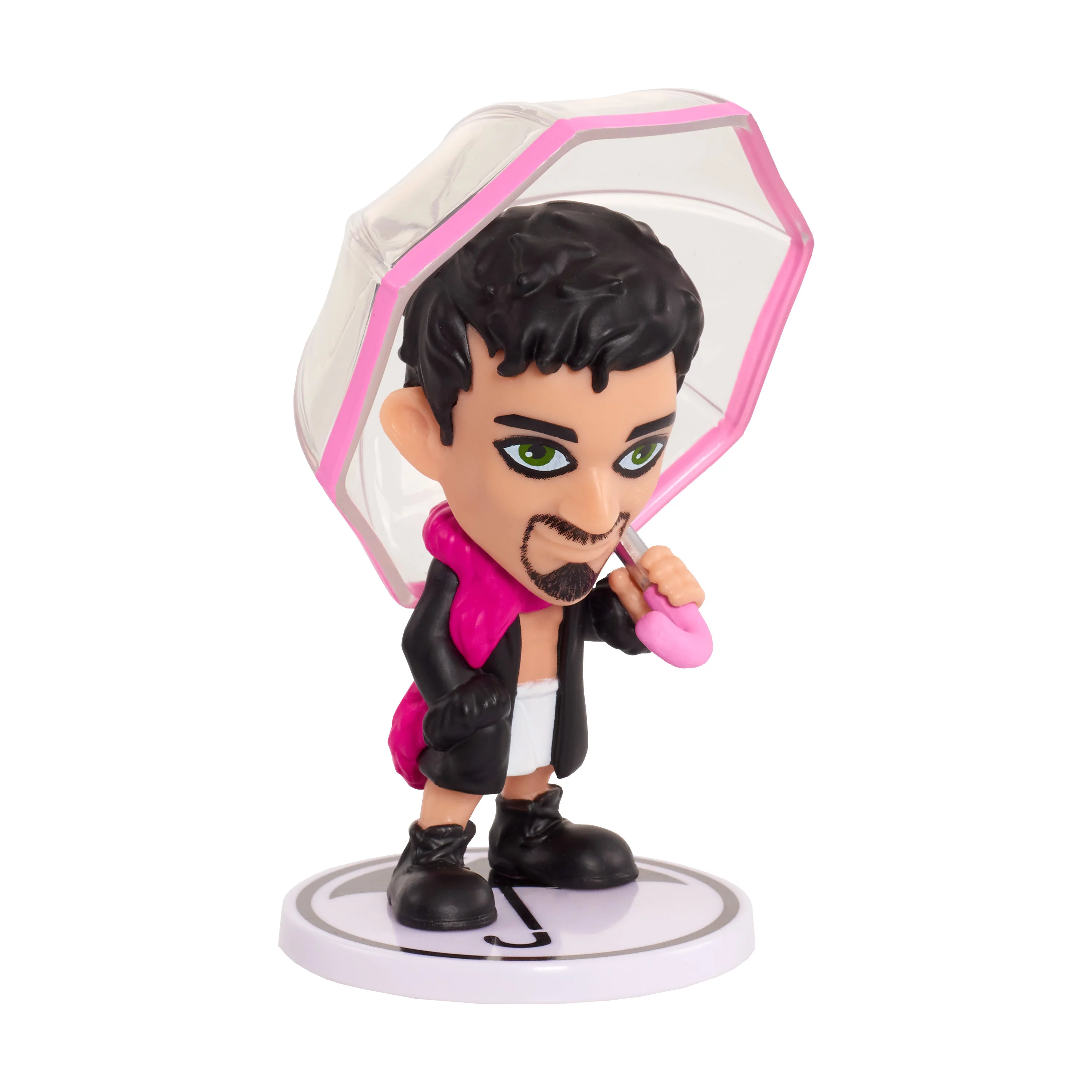 The Umbrella Academy 3.5” Stylized Collectible Figure- Klaus,  Kids Toys for Ages 14 Up, Gifts and Presents