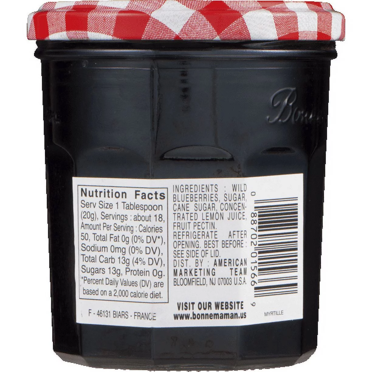 Bonne Maman Preserves Blackberry 13 oz Pack of 2