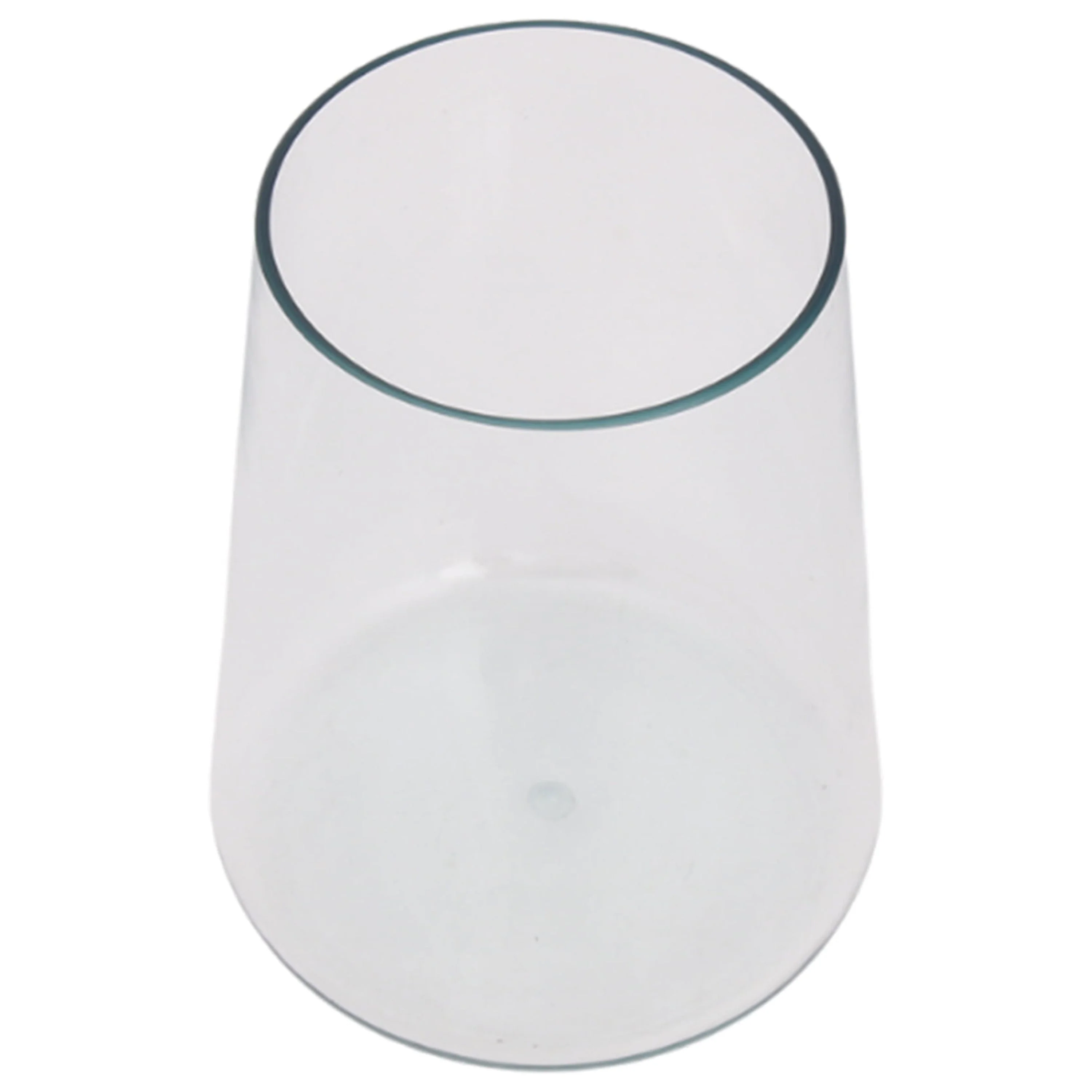 Better Homes & Gardens Plastic Flare Stemless Wine Glass, Teal