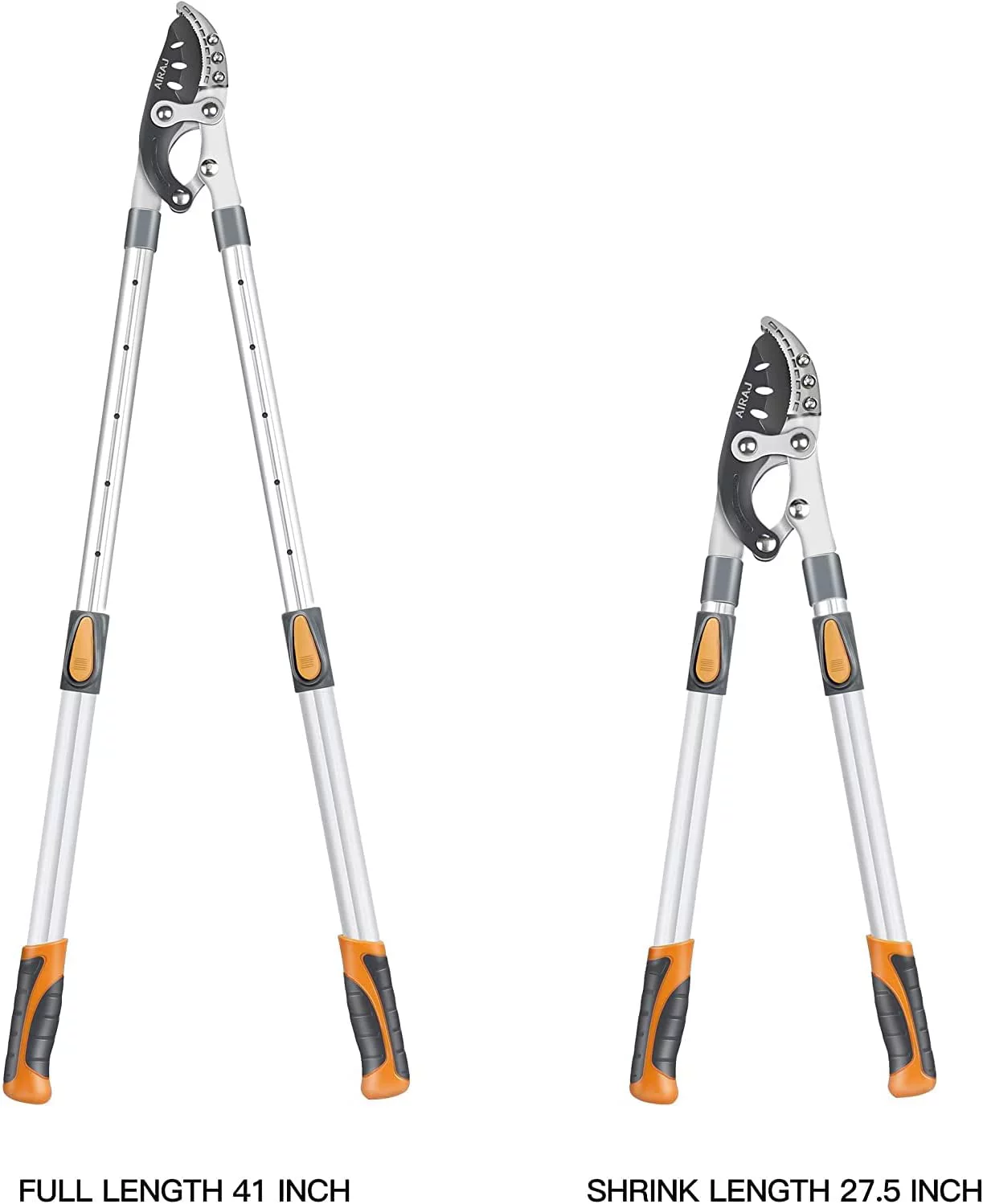 Airaj 26 inch Extendable Anvil Loppers Heavy Duty Pruning Shears Tree Trimmer Thick Branches Cutting