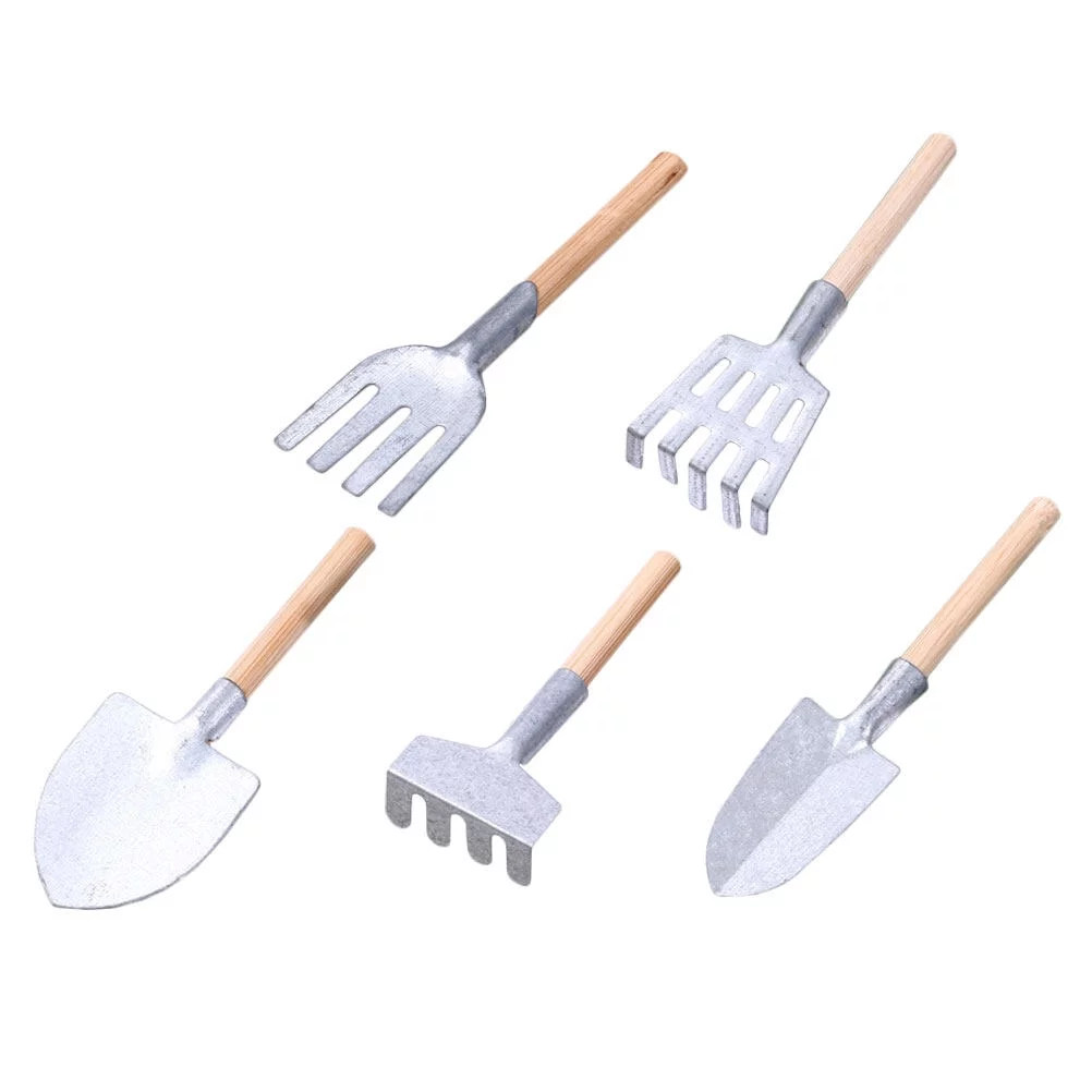 5Pcs Bonsai Flower Mini Shovels Multi-function Shovels Gardening Tool Decors