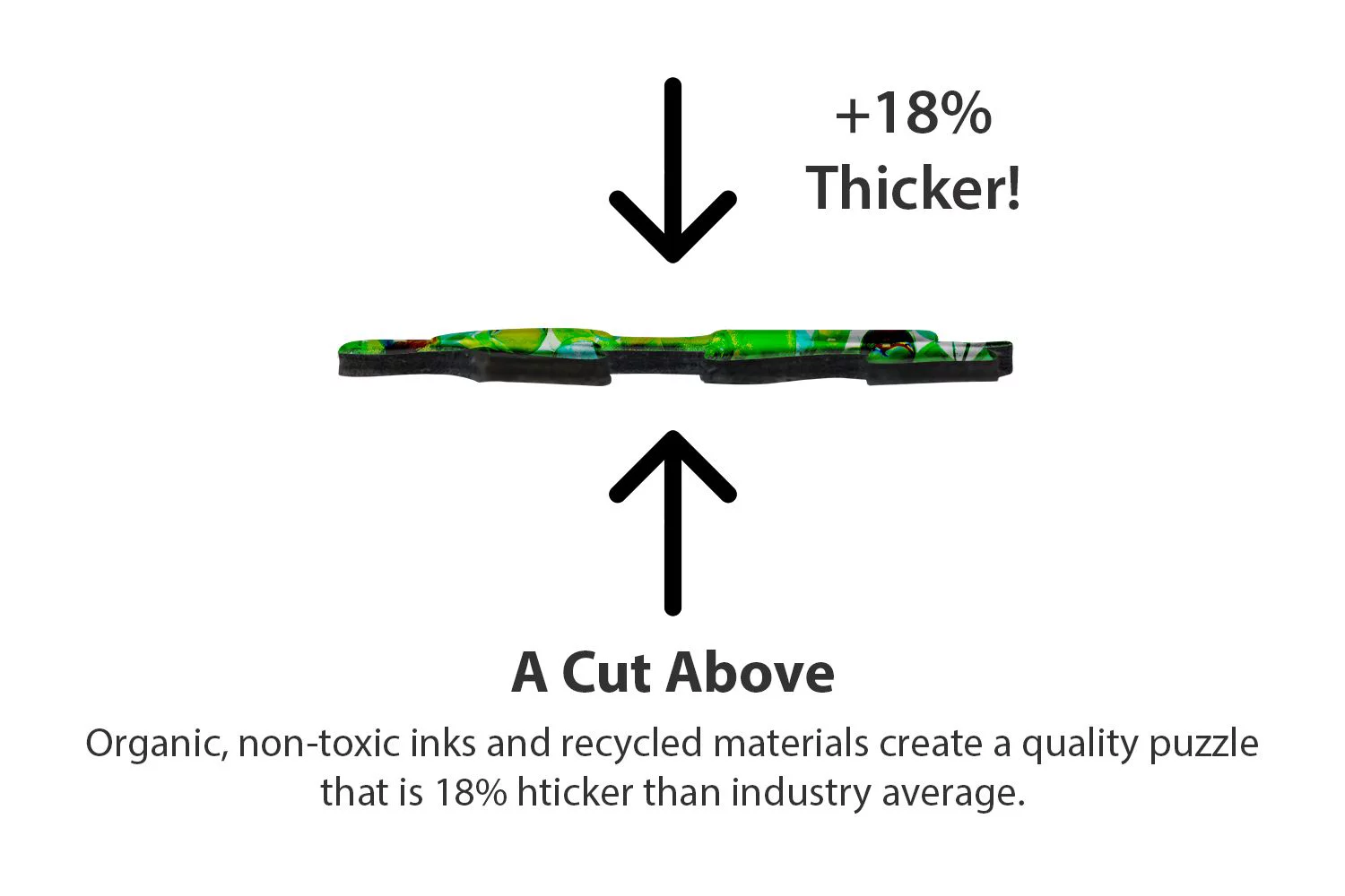 Illuminated Marbles, 500 Piece Round Puzzle, by Springbok Puzzles.