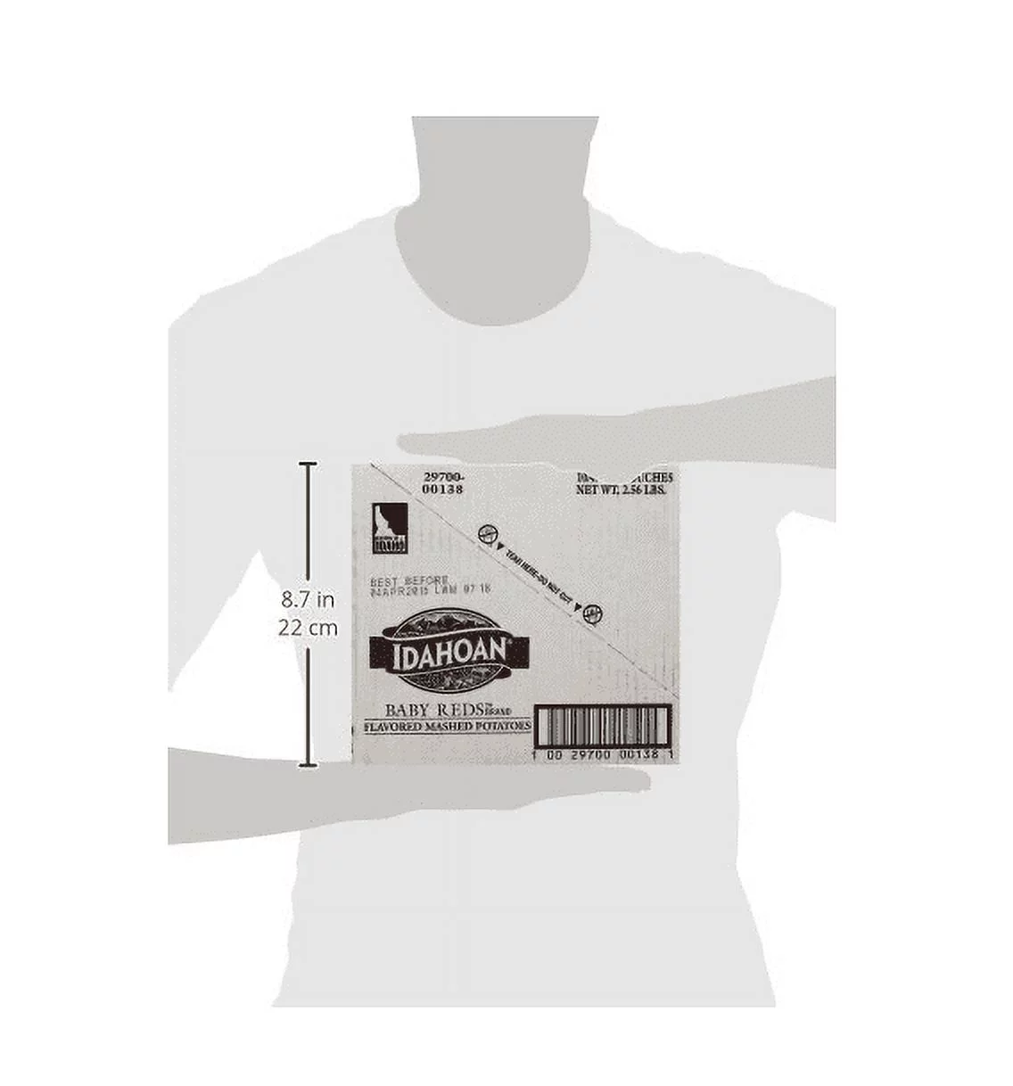 Idahoan Instant Mashed Potatoes, 4.09 Ounce (Pack of 10)