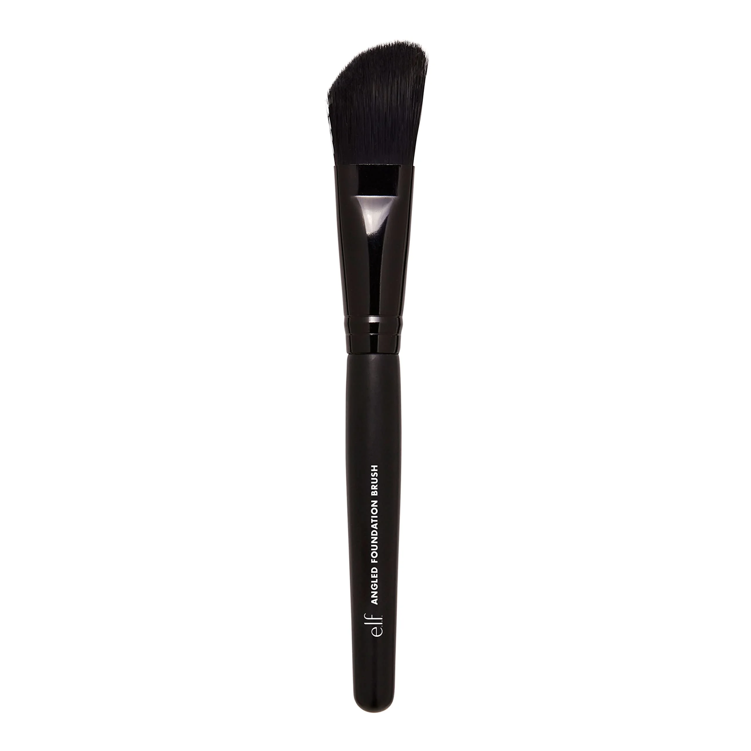 E.L.F Cosmetics Angled Foundation Brush, Synthetic Brush Designed For Precise Makeup Application