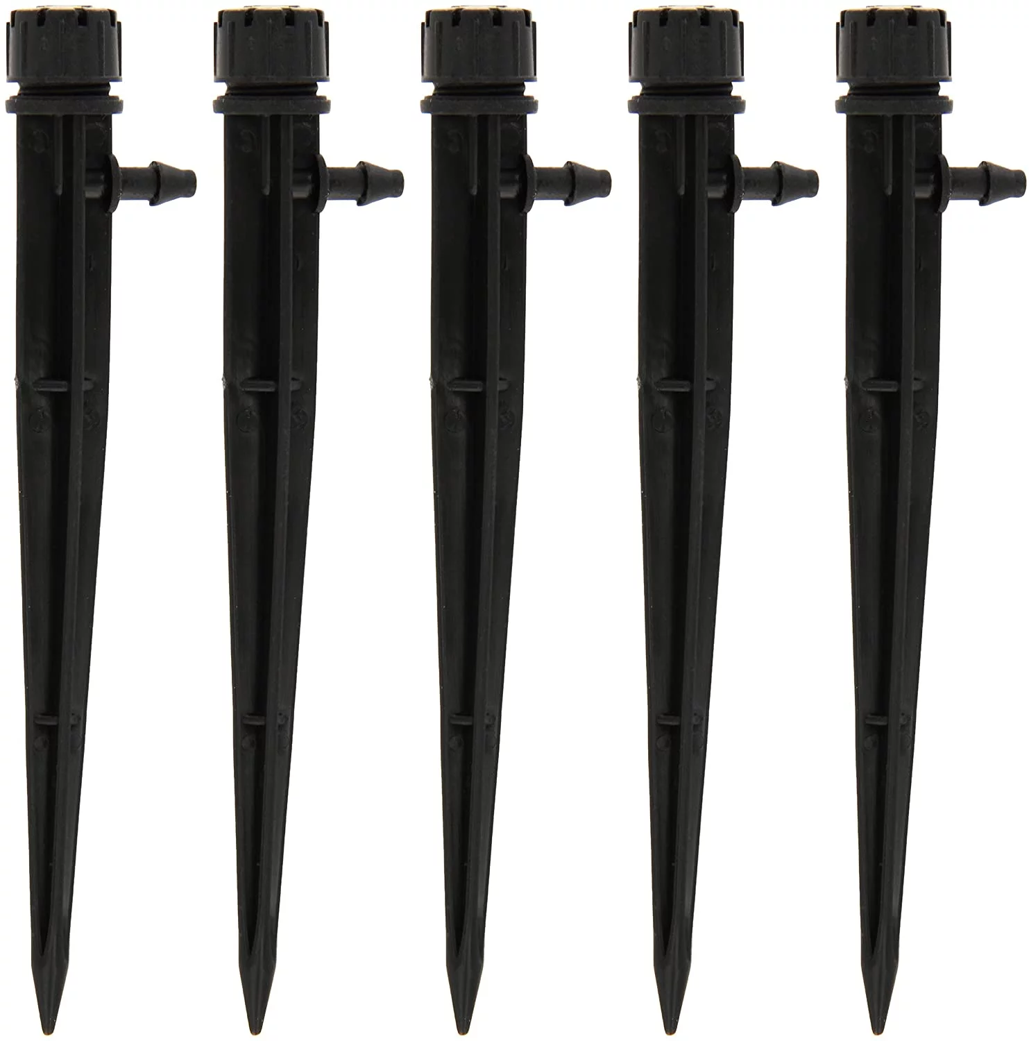 Orbit 3 Pack (15 Total Emitters) Drip Irrigation Multi-Stream Emitters on Stake - 5 Pack