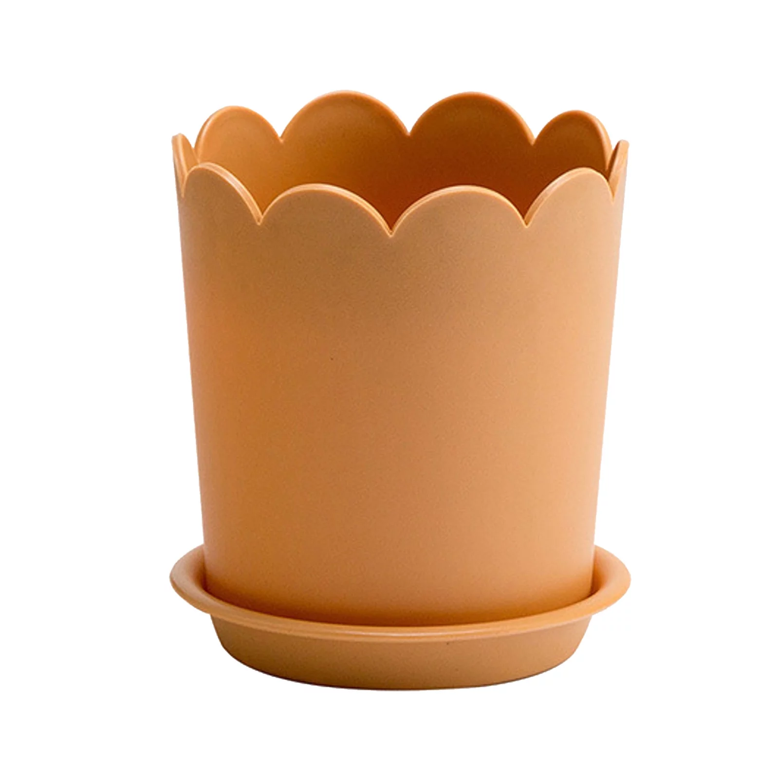 MOQIN Thickened Plastic Planter In Style Resin Pot For Home Gardening Suitable For Balcony Roses And Greenery