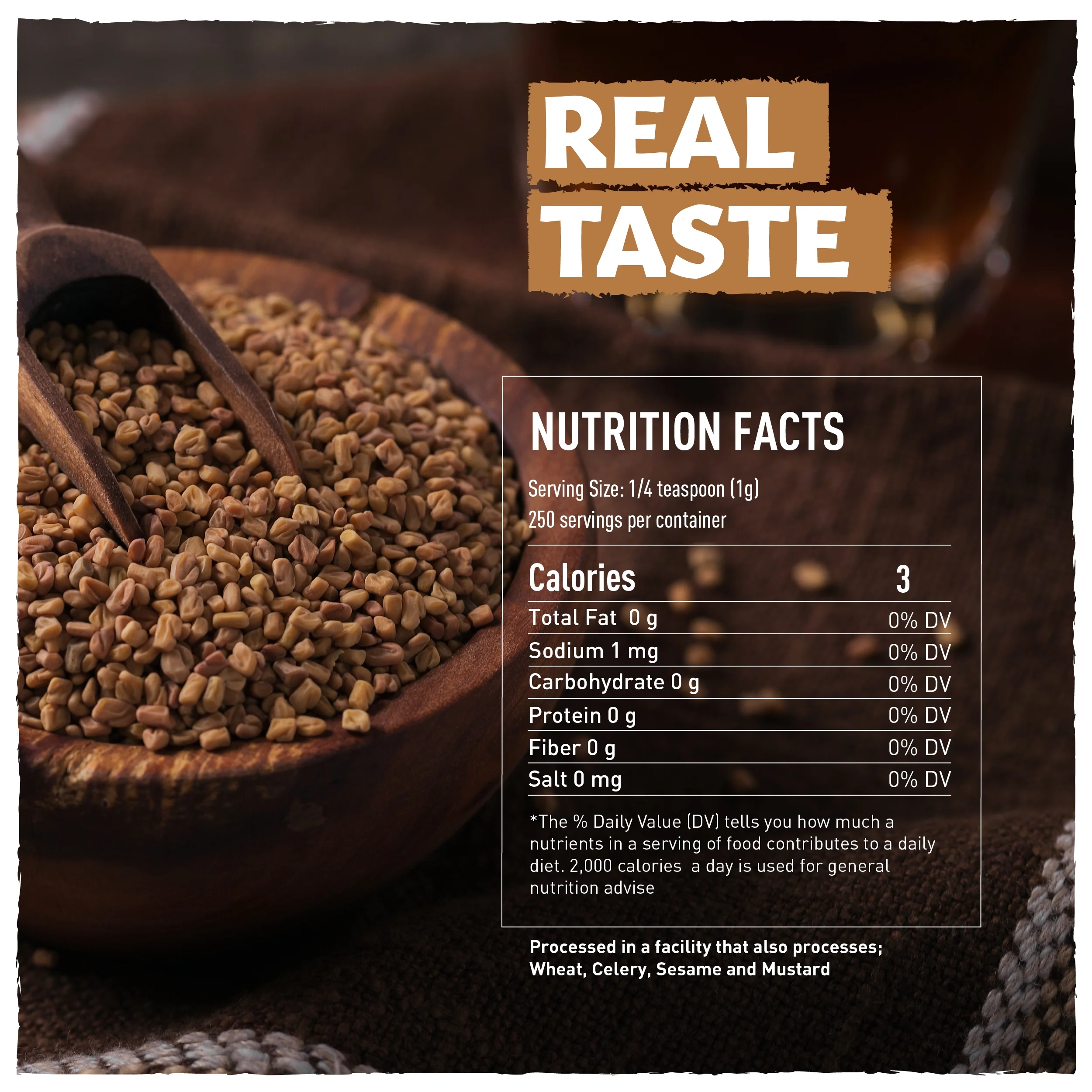 Eastanbul Fenugreek Seeds,  %100 Natural, Culinary & Ayurvedic, 8.8oz