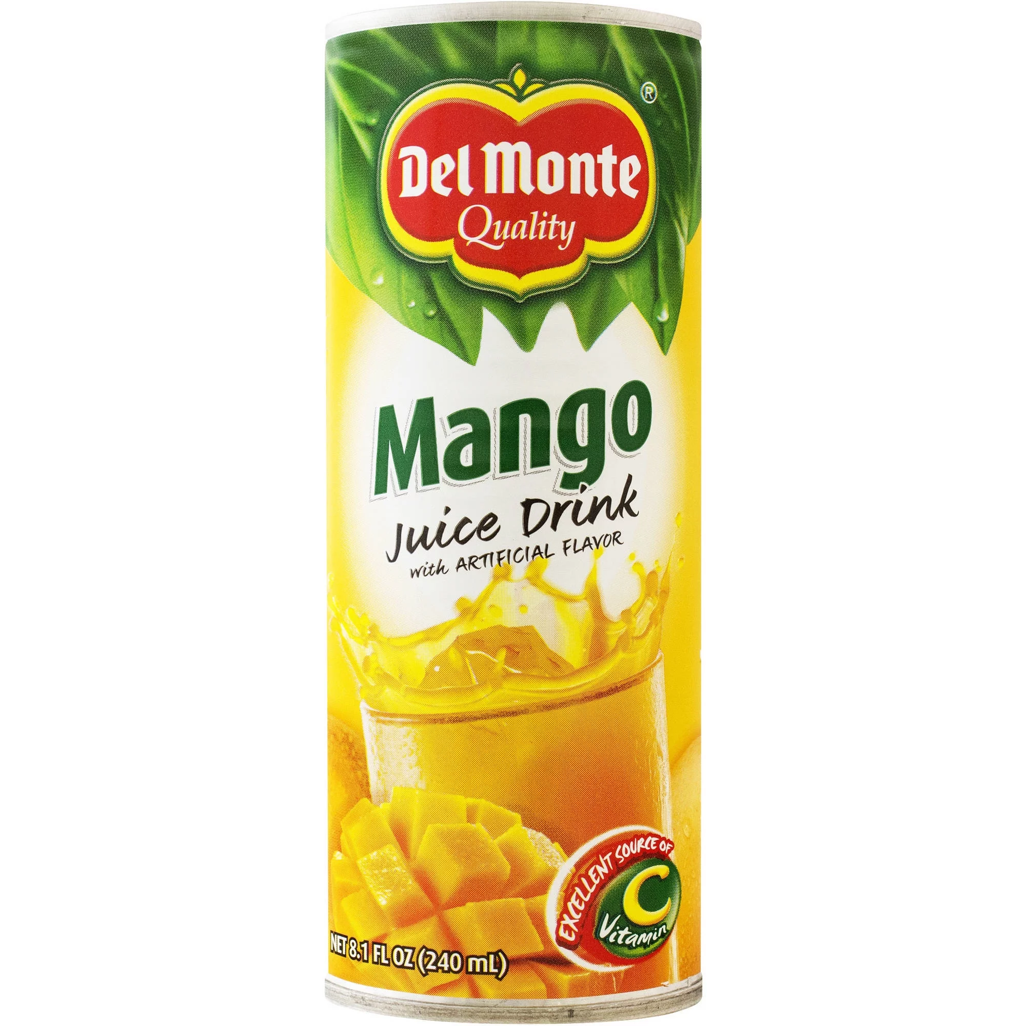 Del Monte Mango Juice Drink, 8.1 oz