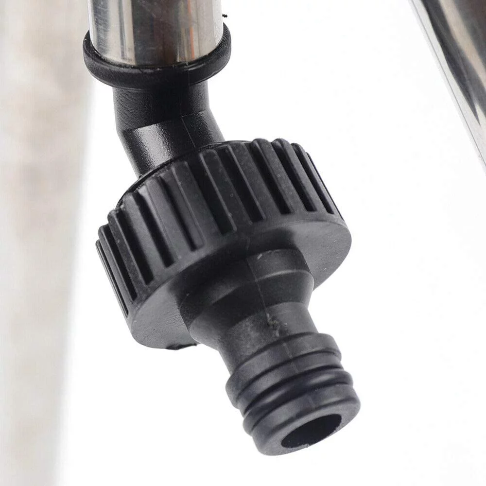 MONIPA Adjustable Irrigation Tripod Stand Stainless Triangular Bracket 360° Rotating Agriculture Farm Sprinkler Bracket Green Lawn Garden Plant Nozzle Watering Tool