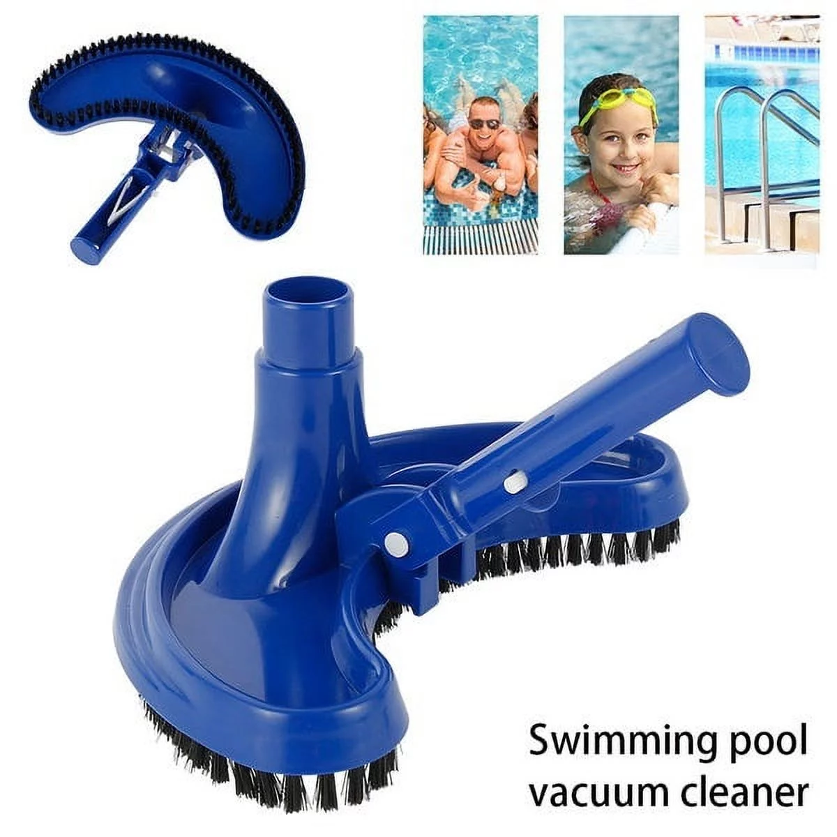 Everso Swimming Pool Pond Fountain Vacuum Cleaner Leaf Skimmer Mesh Set Cleaning Tool