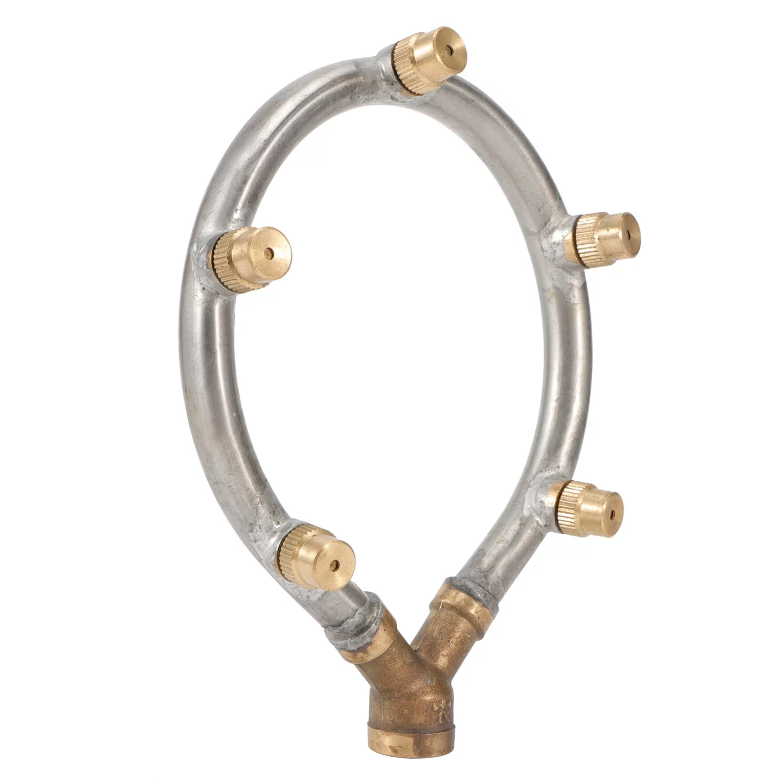 Verdant Touch Irrigation Sprinkler G1/4in Female Thread 5 Head Adjustable Circular Garden Watering Misting Sprinkler