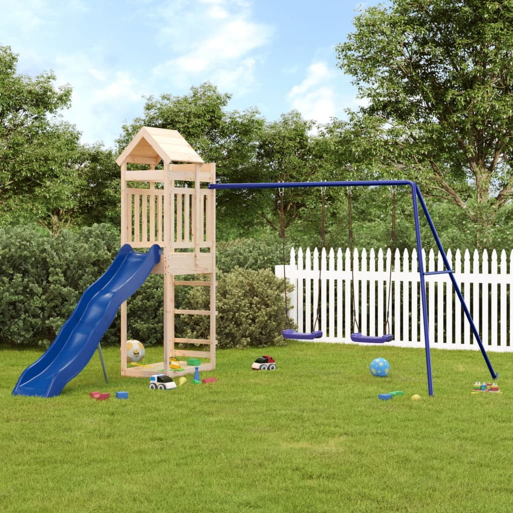Irfora Playset Solid Wood Pine
