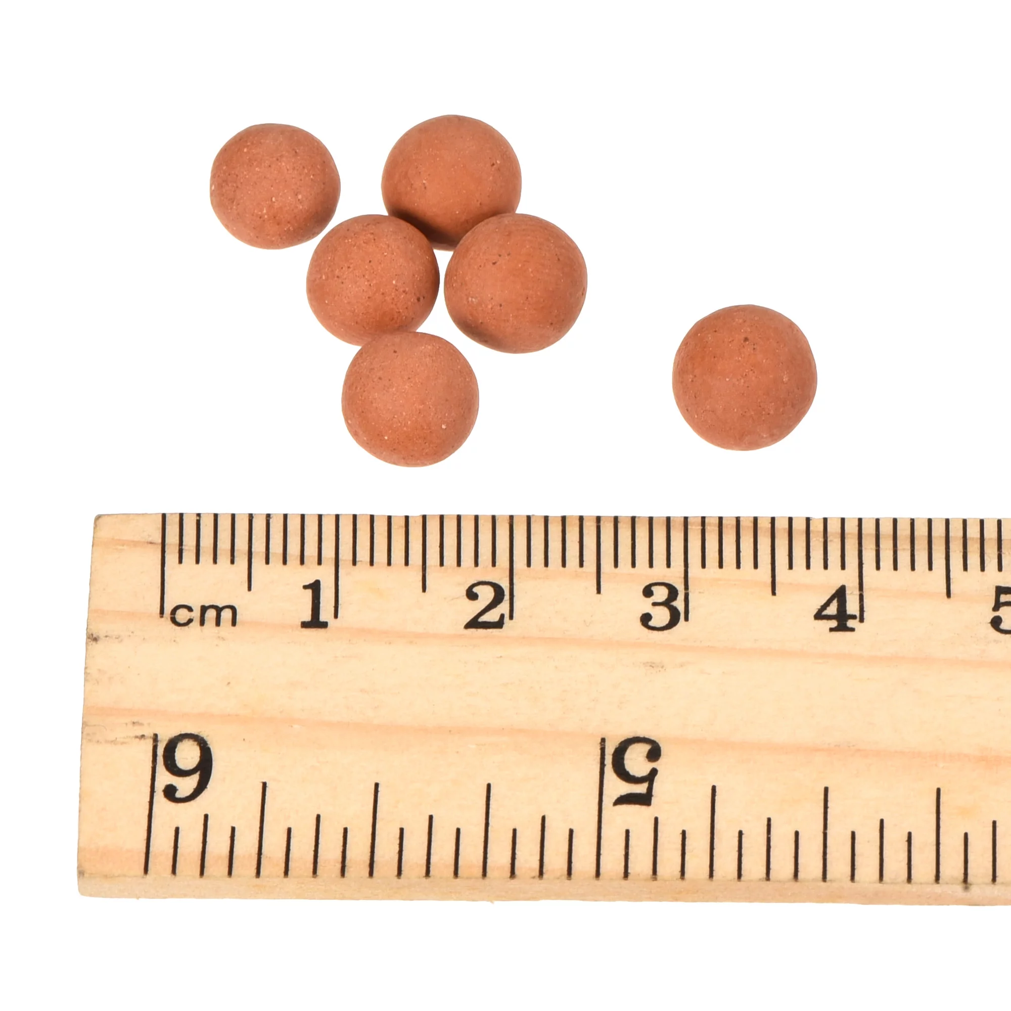 Uxcell 7-8mm 0.88 Lbs Clay Pebbles Red Gardening Potted Balls for Hydroponic Growing