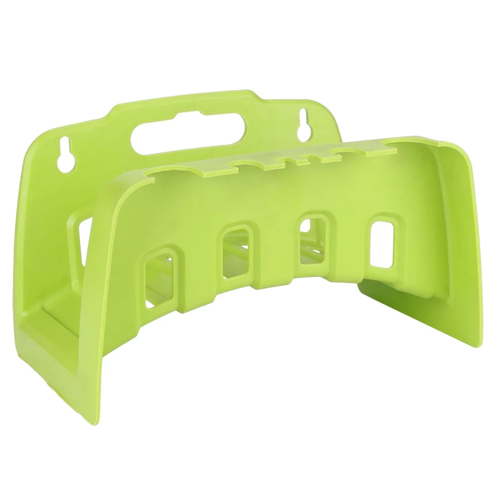 Plastic Water Pipe Rack, Wall Mounted Garden Hose Holder Reel Cart Hose Wall-Mounted Storage Bracket Tools for Garden