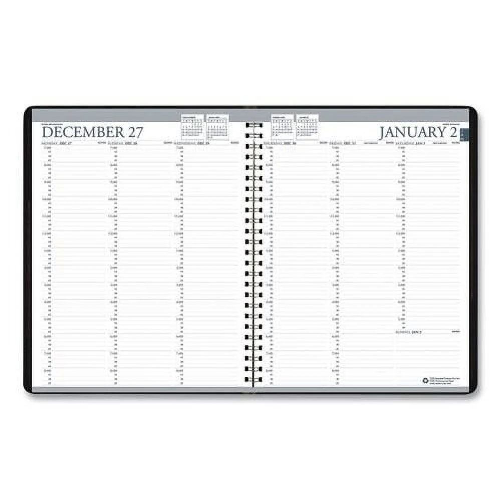 Professional Weekly Planner, 24 Months, January-December