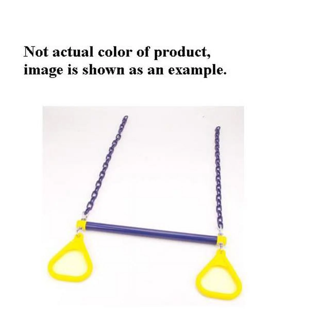 Jensen A195BB Commercial Combo Trapeze Bar - Blue-Blue