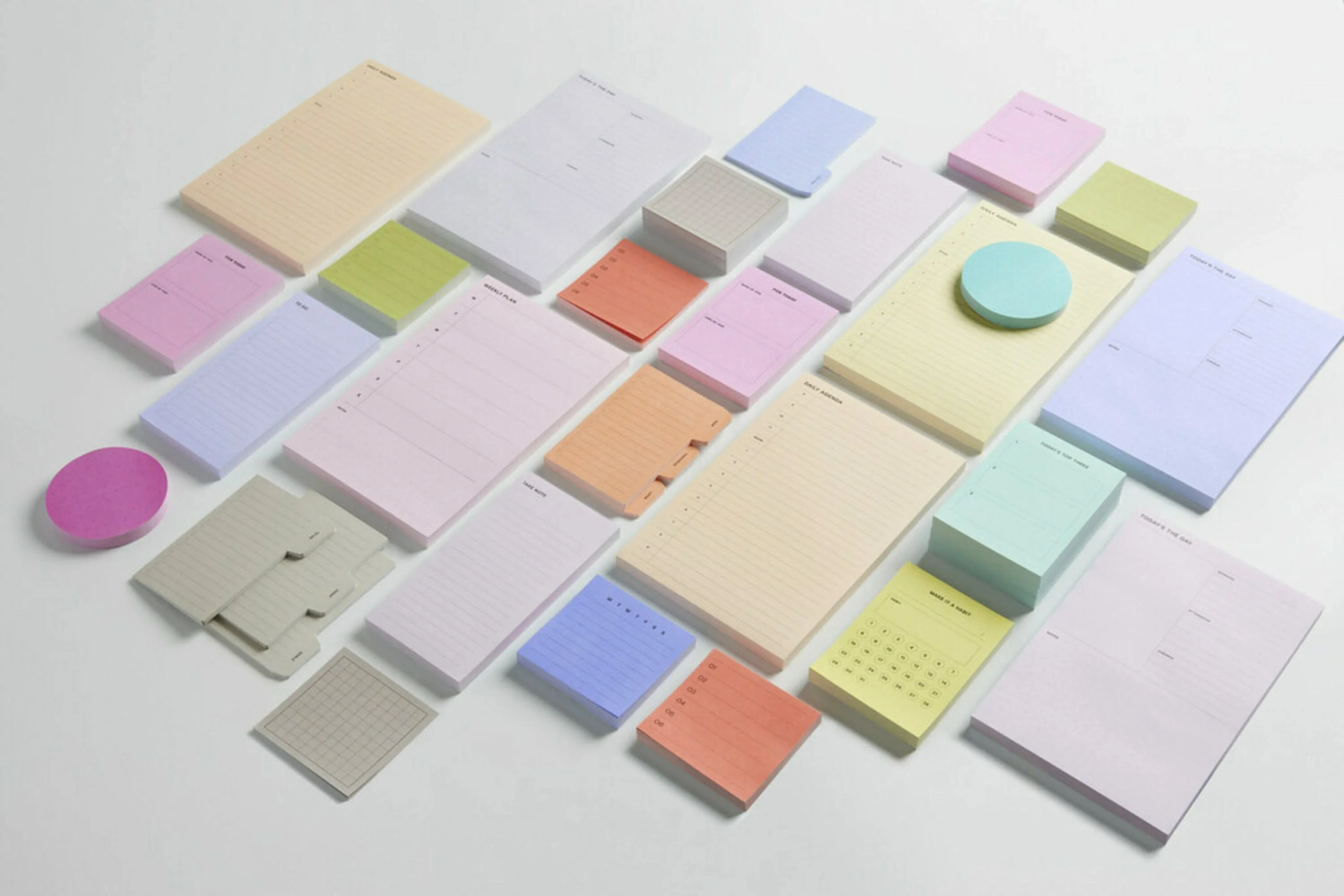 Noted by Post-it®, Blue Daily Planner Pad, 4.9 in. x 7.7 in.