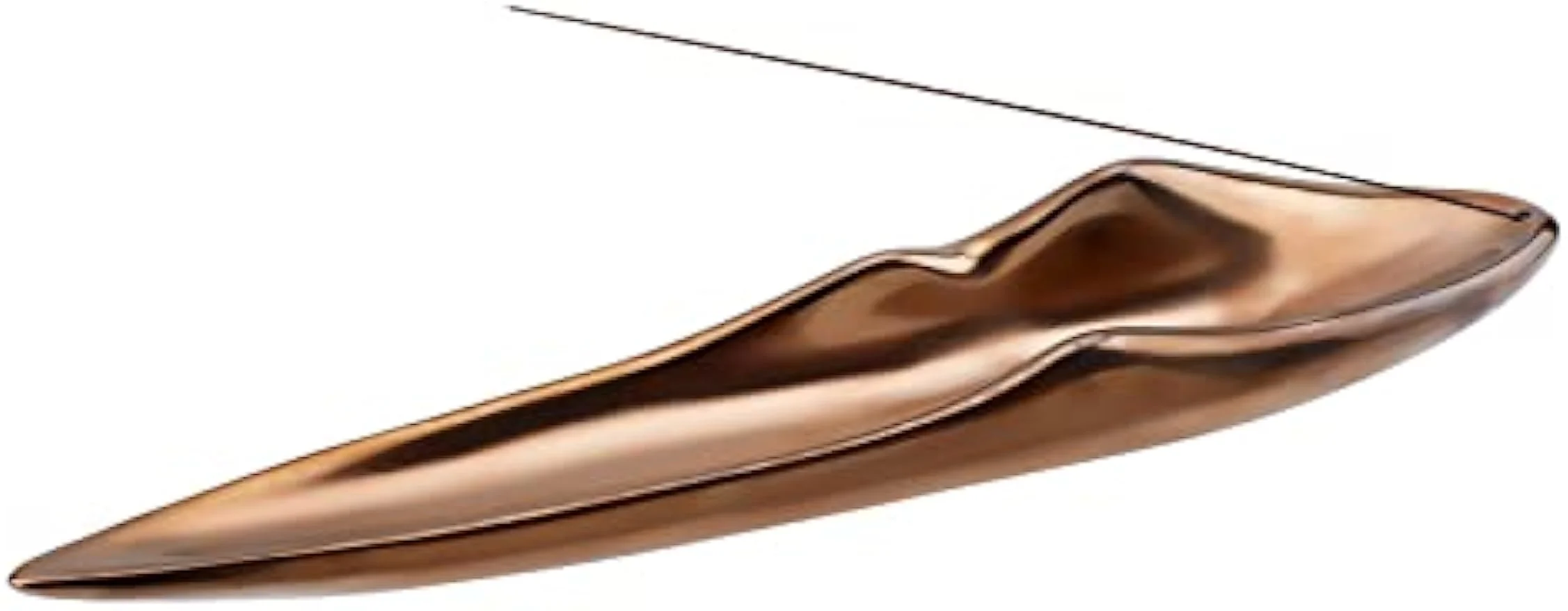 1pc Incense Stick Holder with Ash Catcher Unique Mountain Shape Incense Burner Metallic Porcelain Incense