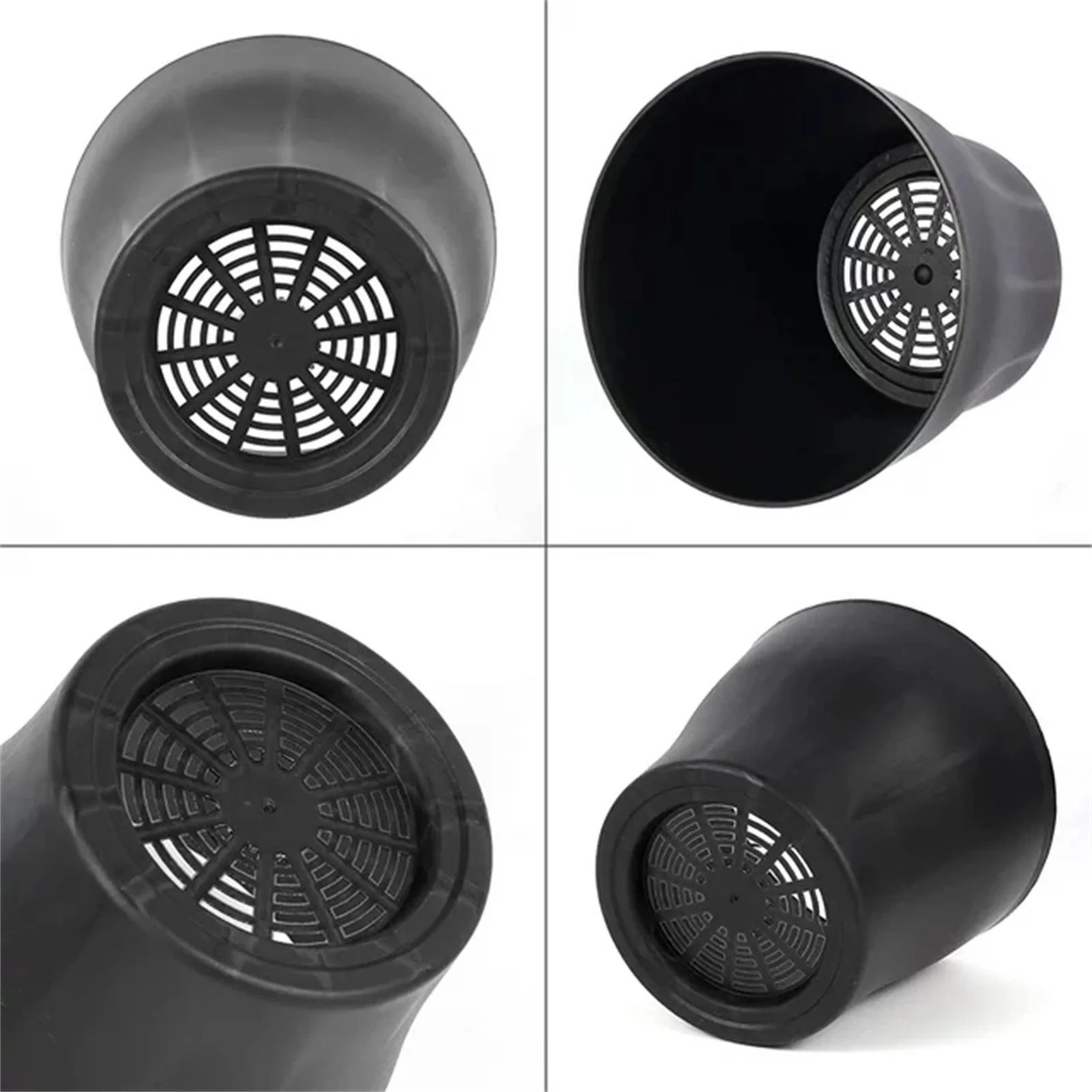 Bnnlsa Plastic Plants Nursery Pot 8Pcs Open Flowerpot Resin Plastic Flowerpot Balcony Large Rose Pot Pot Succulent Flowerpot