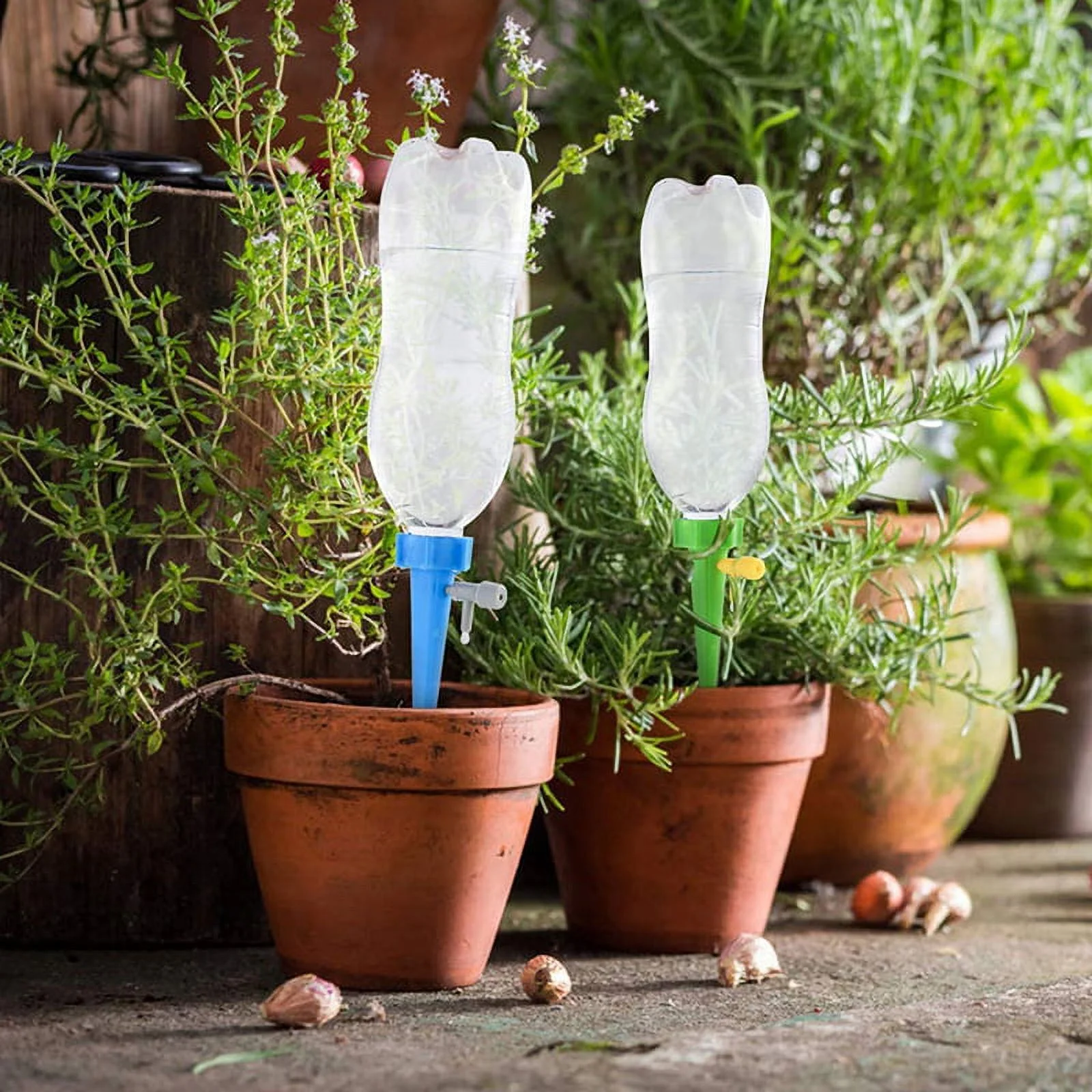 10pcs Plant Self Watering Devices Auto Drip Irrigation Watering Flower Device