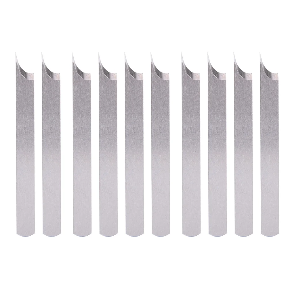 Edge Trimming Machine 10Pcs Straight Knife Steel Inner Edge Trimmer Leather Shoe Machine Accessories
